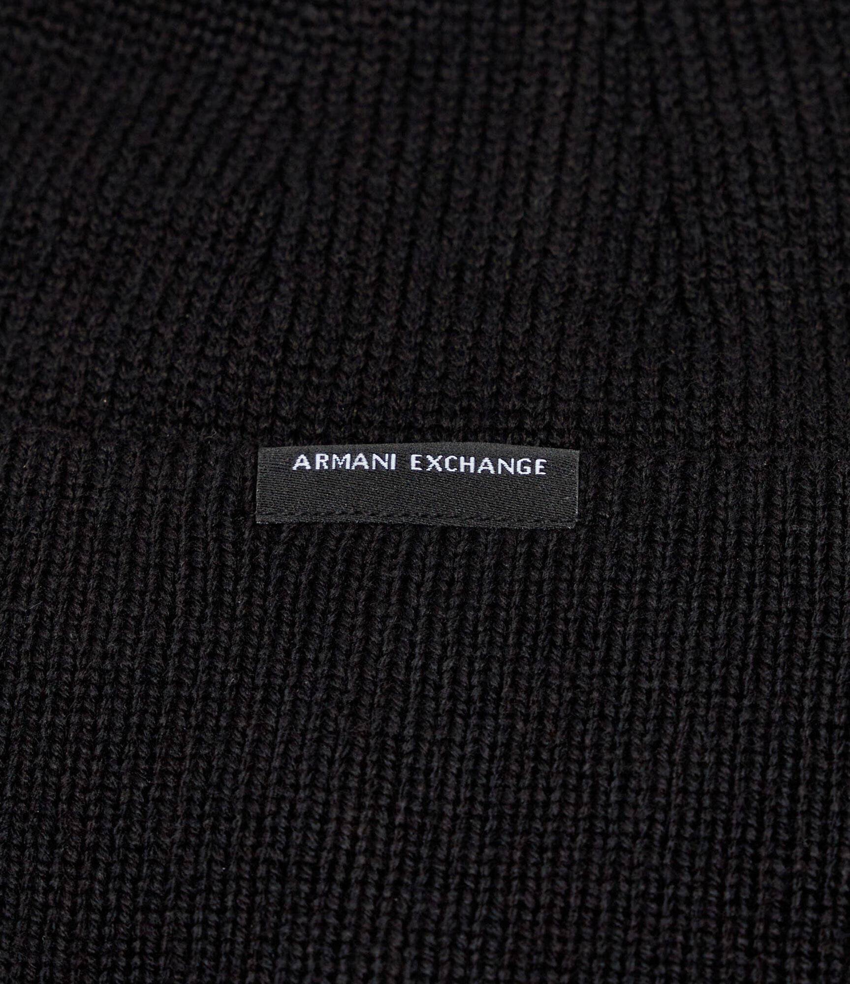 Armani Exchange Căciulă cu adaos de lână