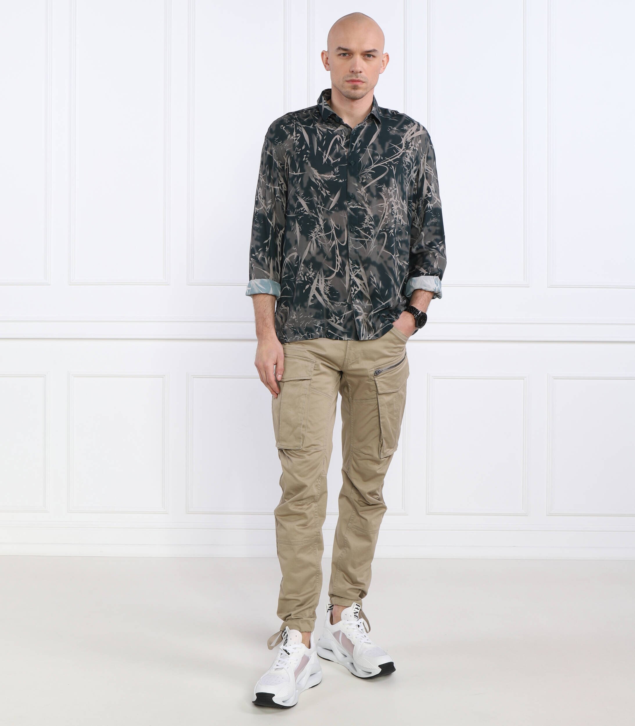 Armani Exchange Cămașă | Loose fit