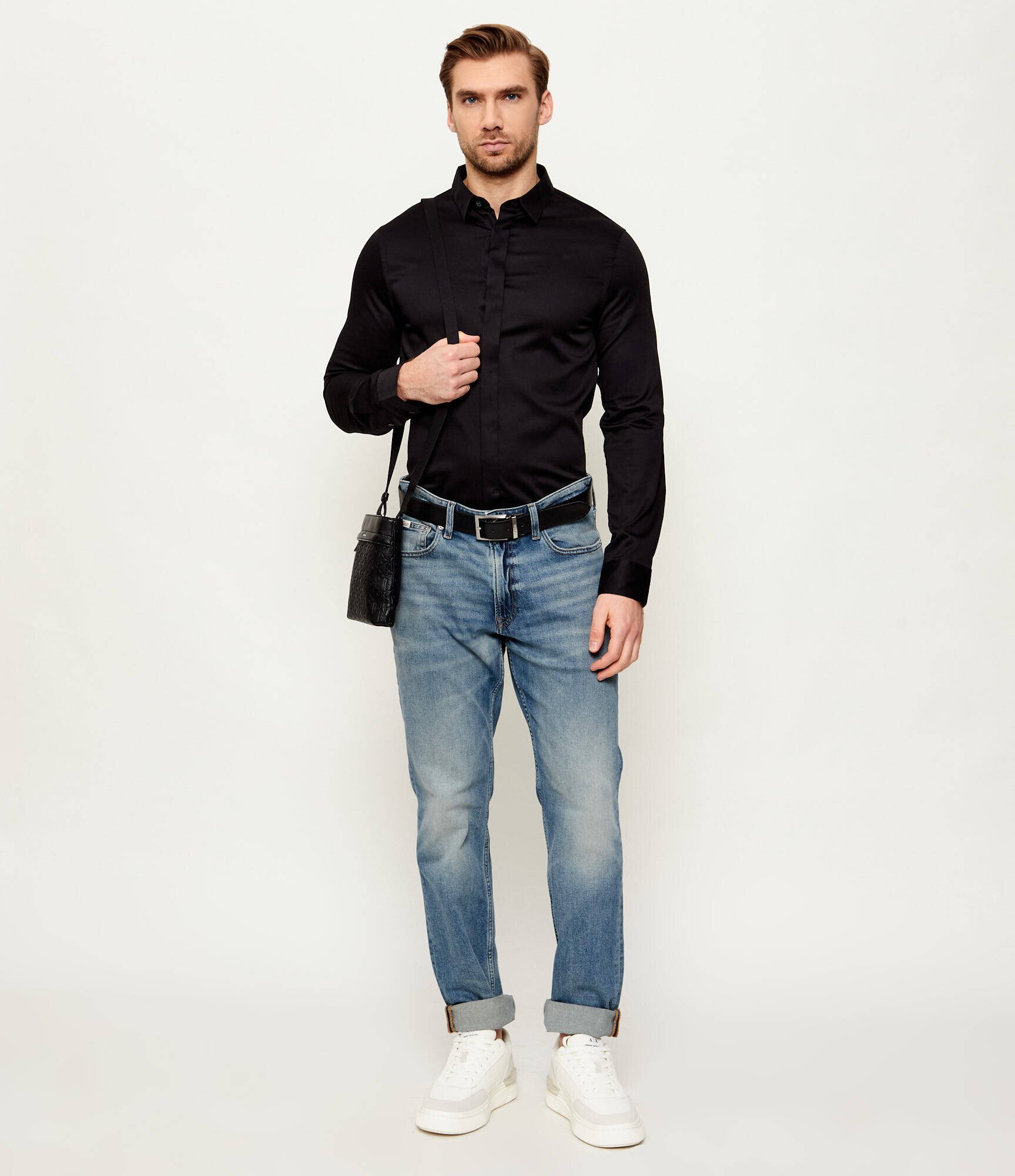 Armani Exchange Cămașă | Regular Fit