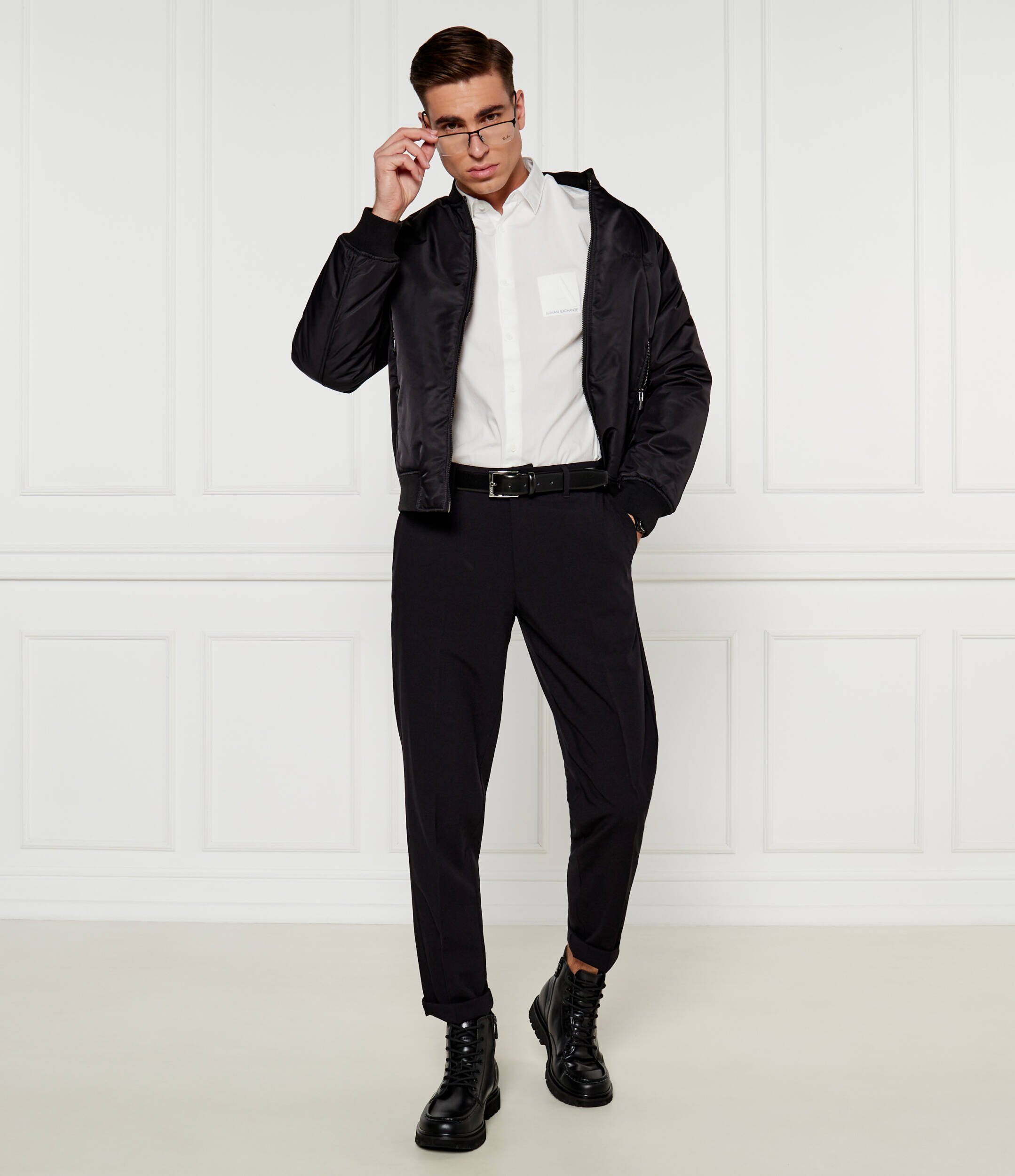 Armani Exchange Cămașă | Regular Fit
