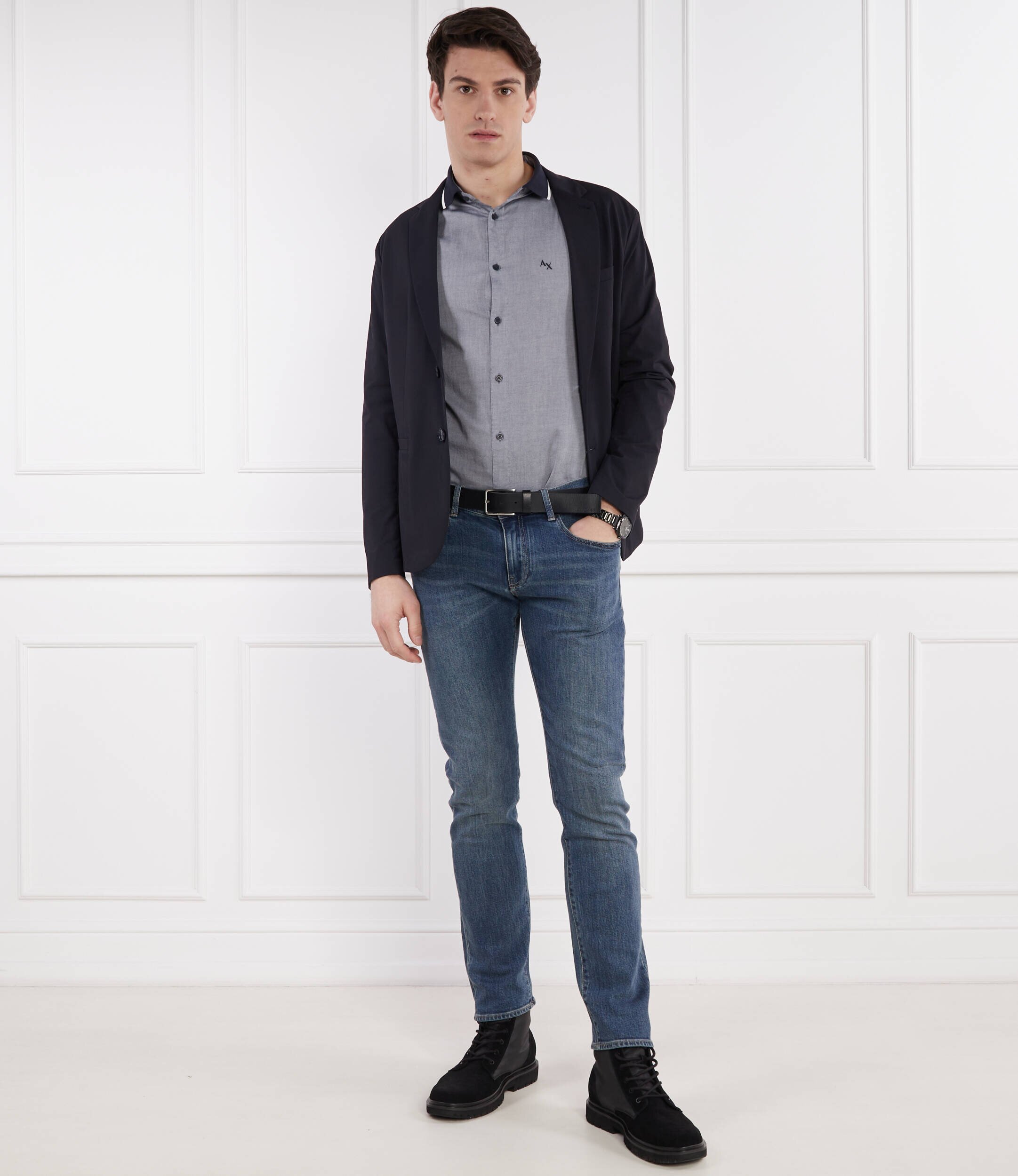 Armani Exchange Cămașă | Regular Fit