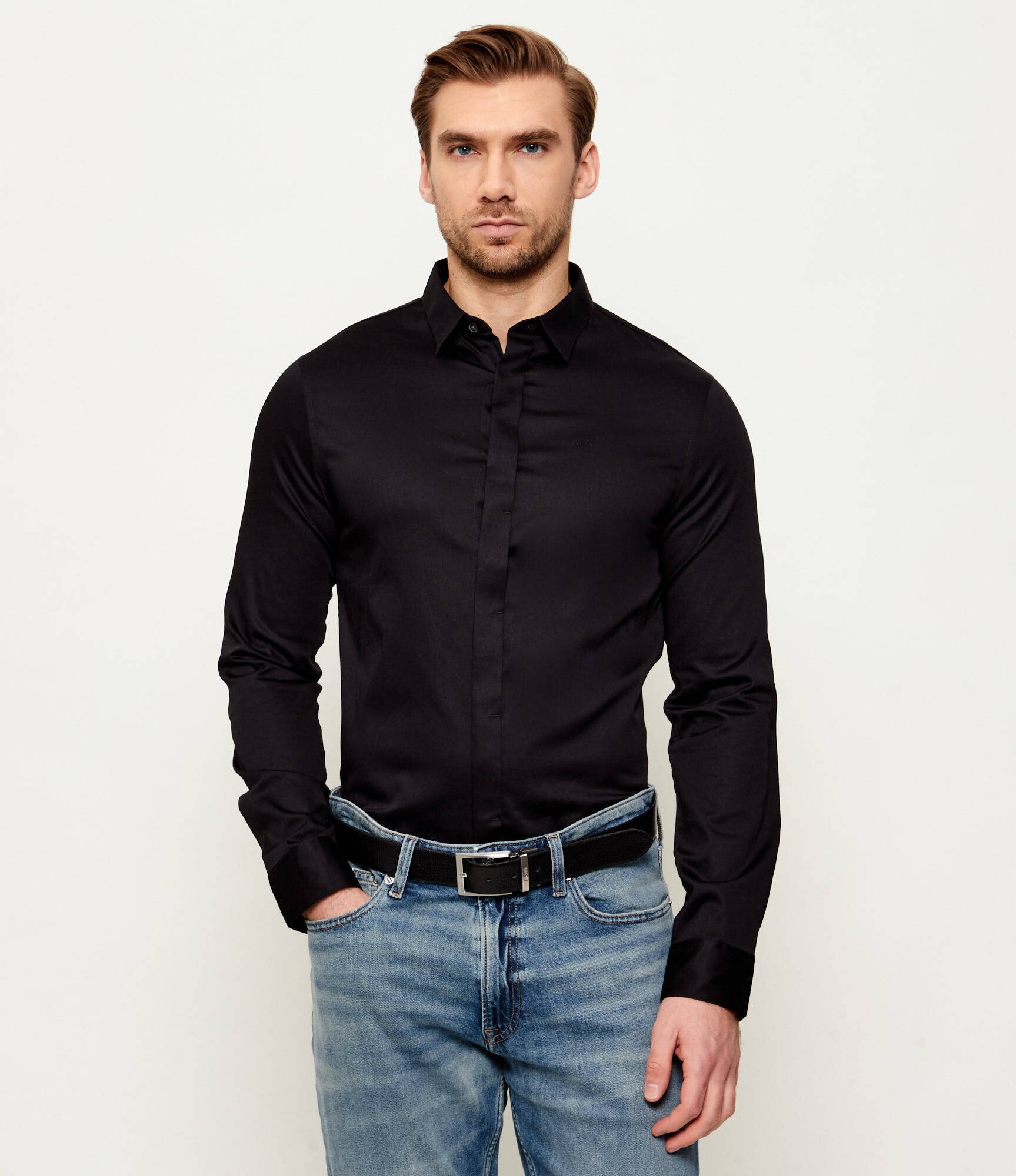 Armani Exchange Cămașă | Regular Fit