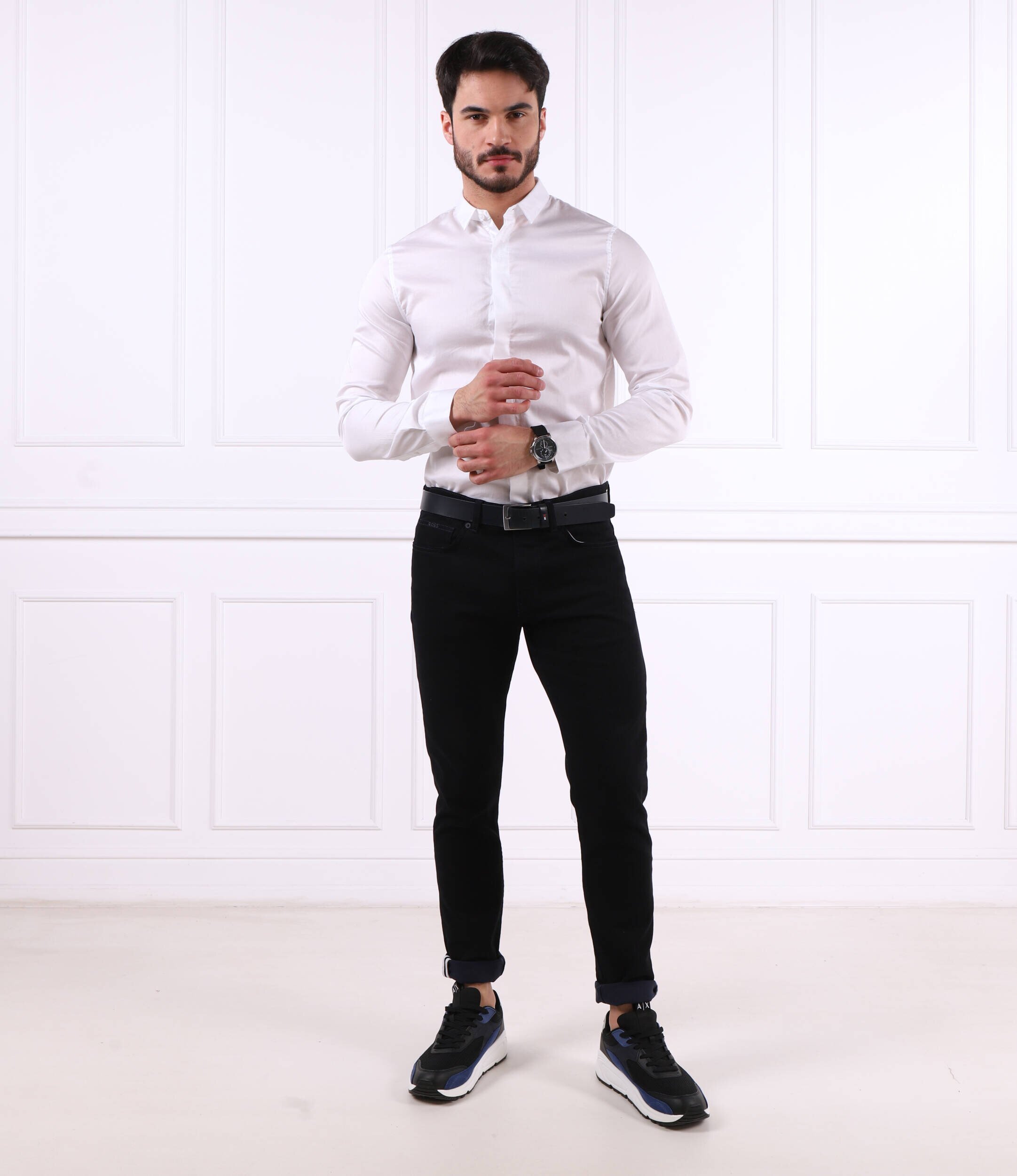 Armani Exchange Cămașă | Slim Fit