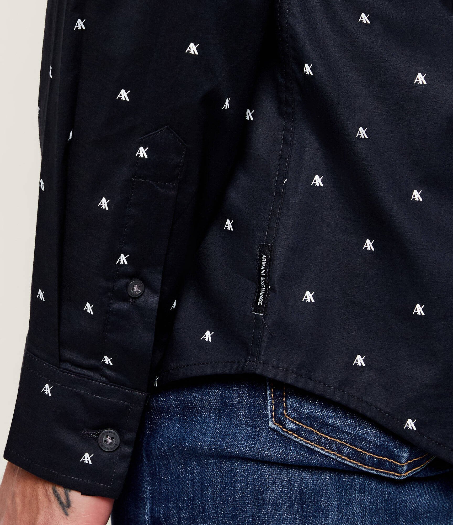 Armani Exchange Cămașă | Slim Fit