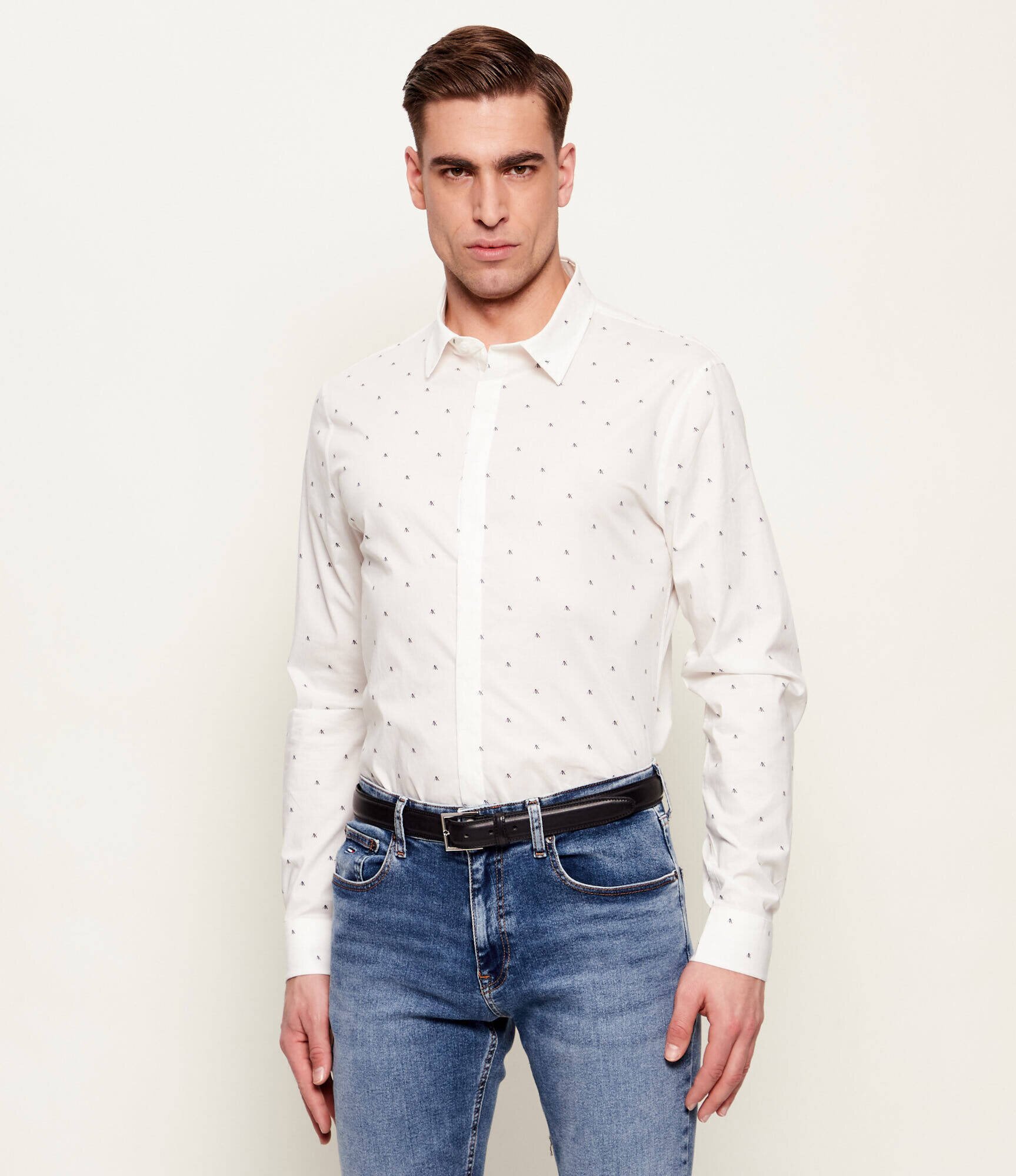 Armani Exchange Cămașă | Slim Fit