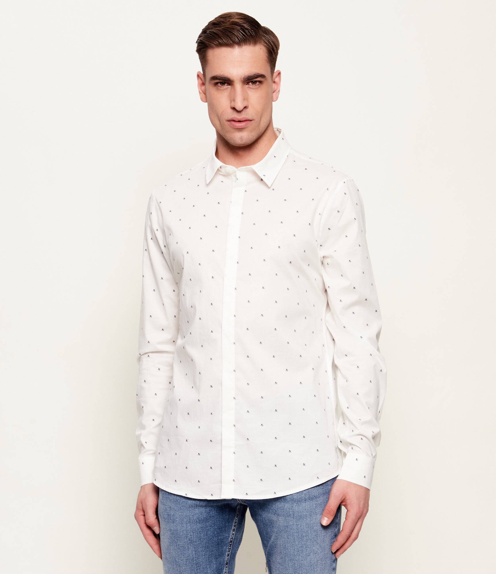 Armani Exchange Cămașă | Slim Fit