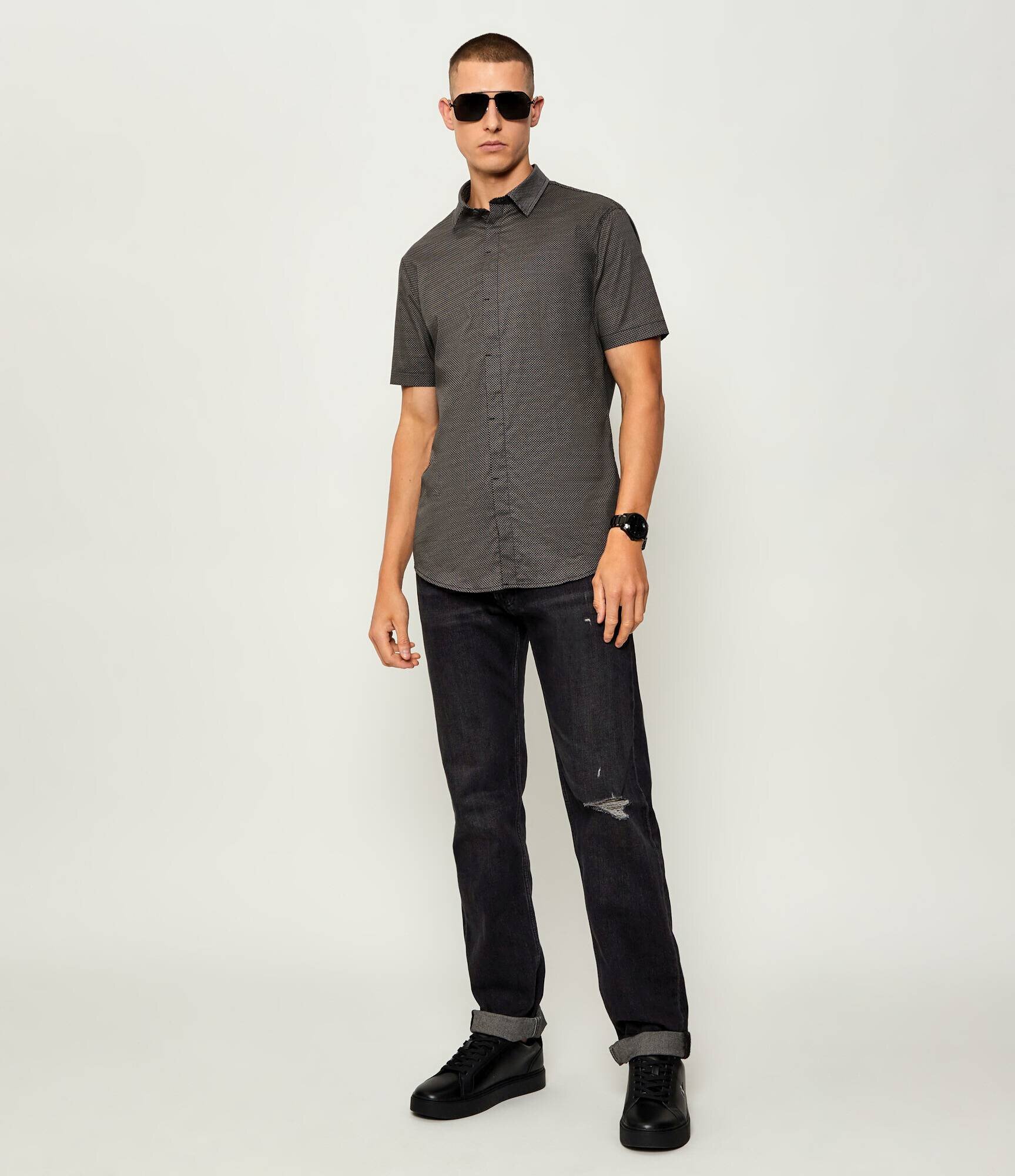 Armani Exchange Cămașă | Slim Fit