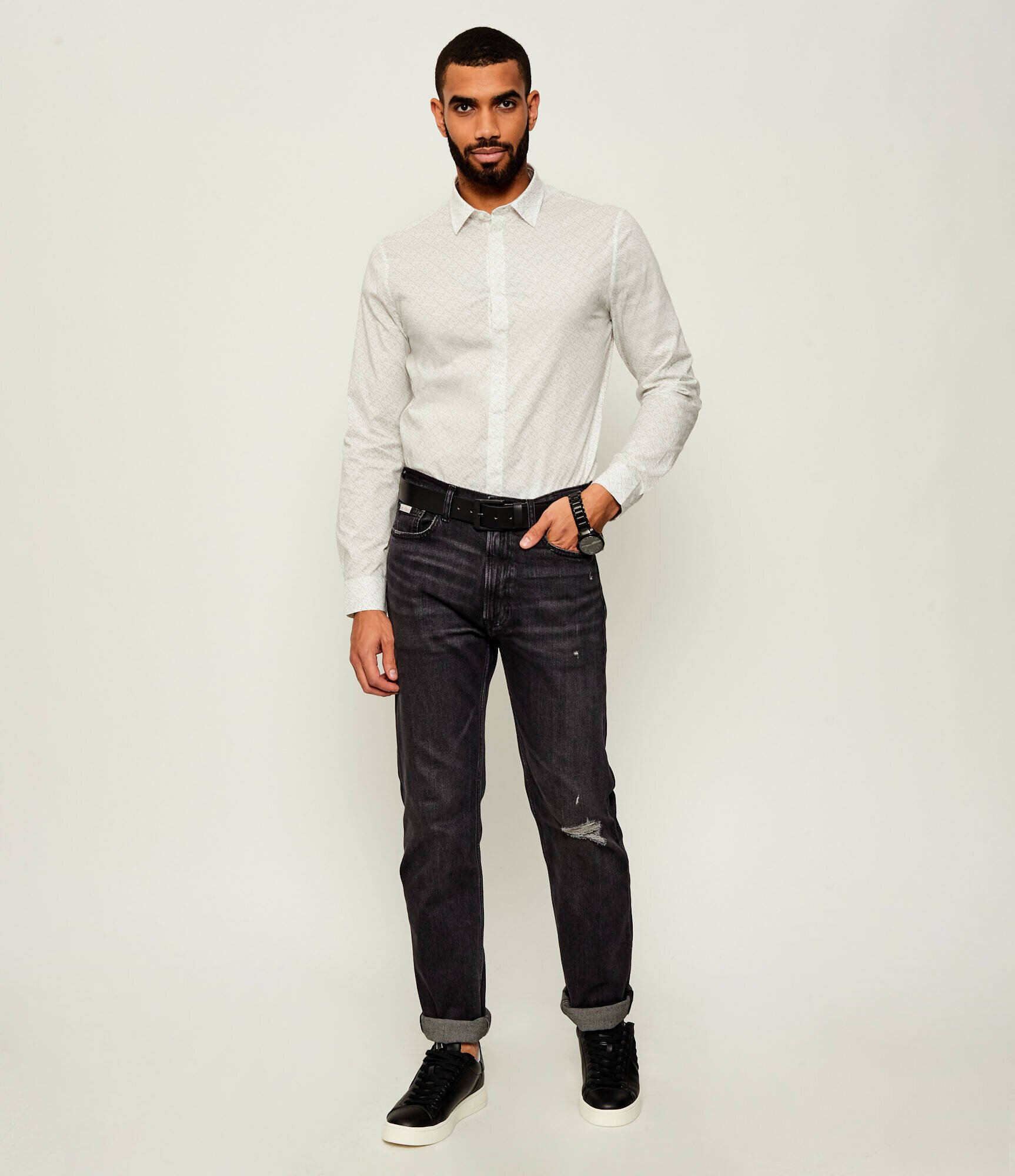 Armani Exchange Cămașă | Slim Fit