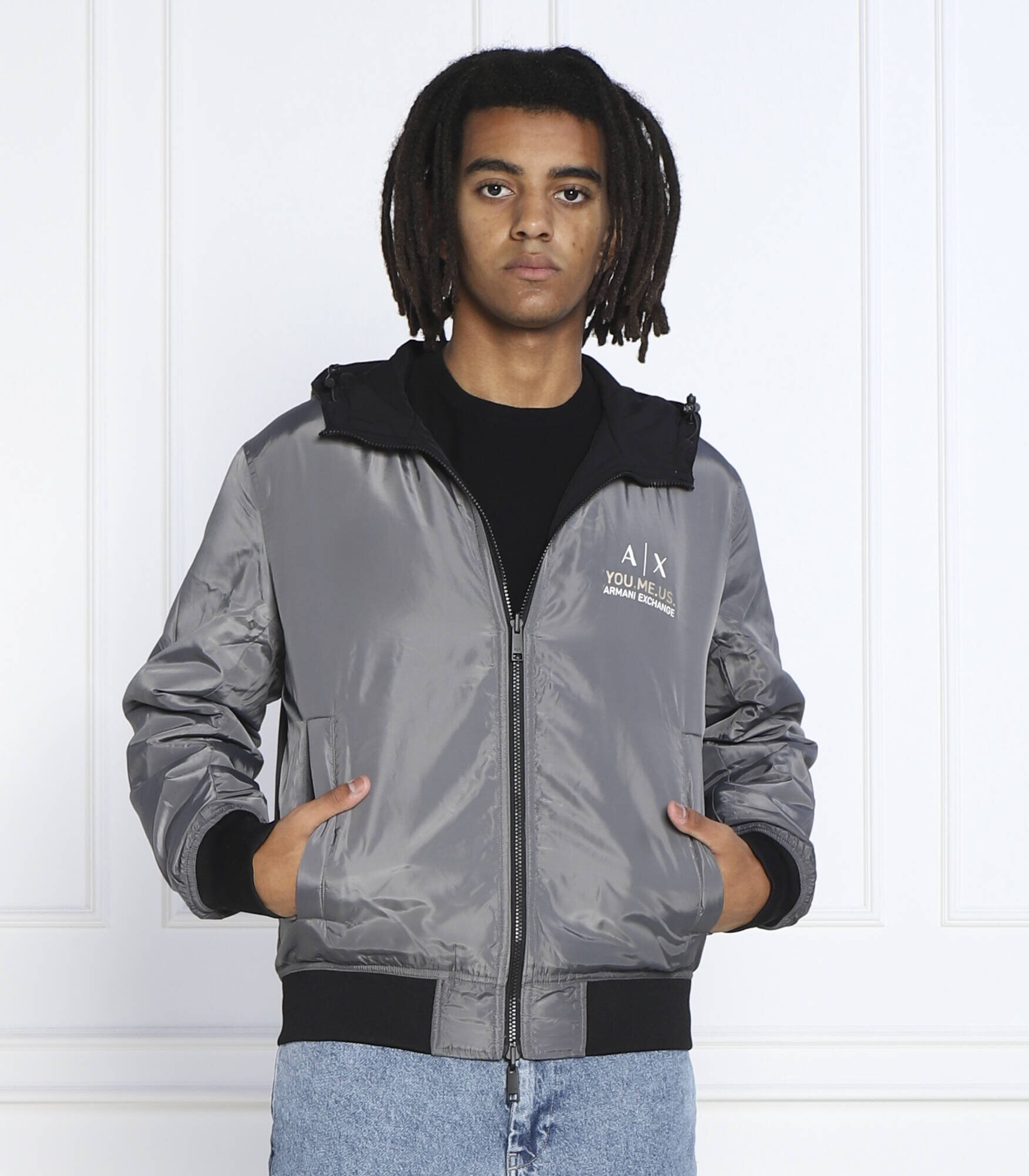 Armani Exchange Cu două fețe geacă BLOUSON | Regular Fit