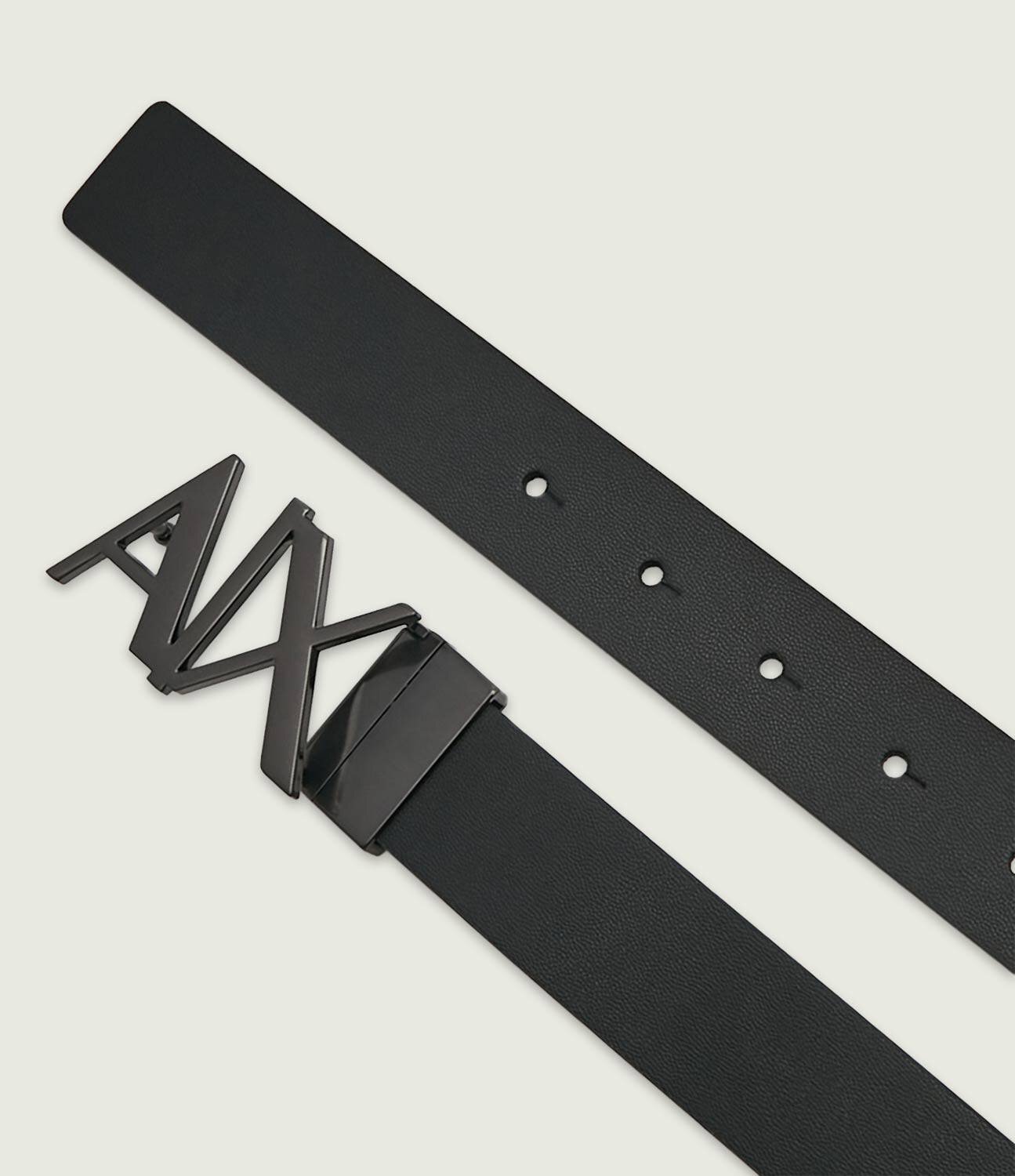 Armani Exchange Curea din piele cu două fețe