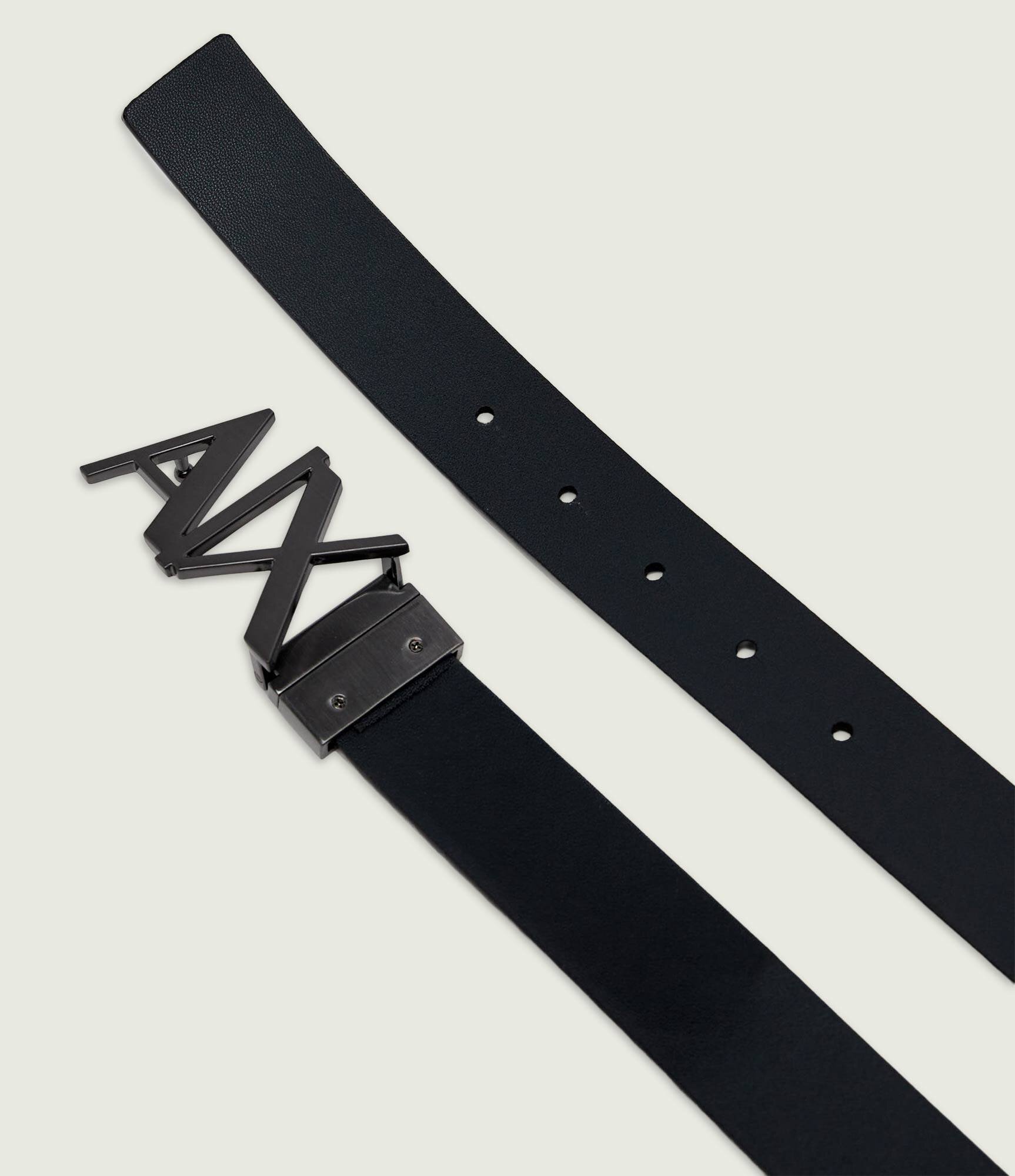 Armani Exchange Curea din piele cu două fețe