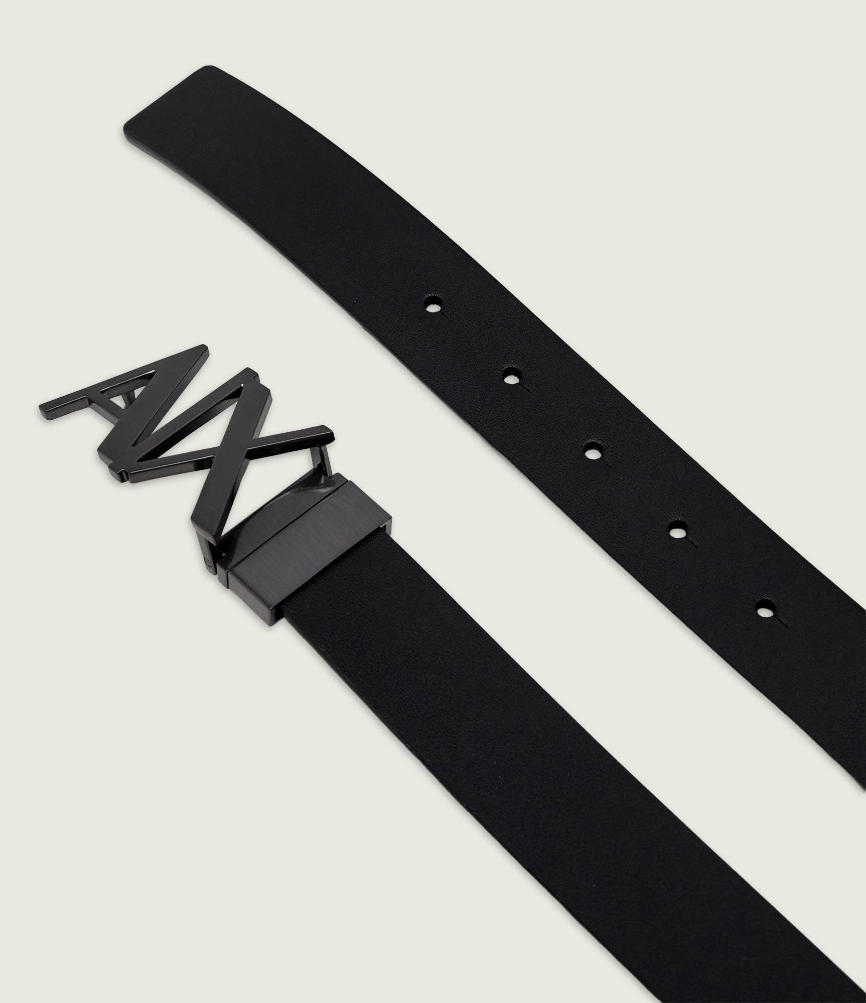 Armani Exchange Curea din piele cu două fețe