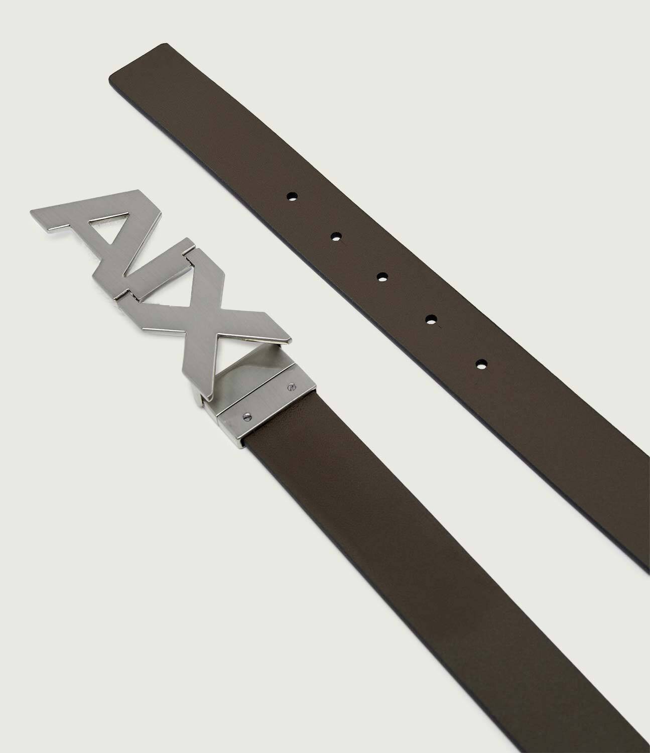 Armani Exchange Curea din piele cu două fețe