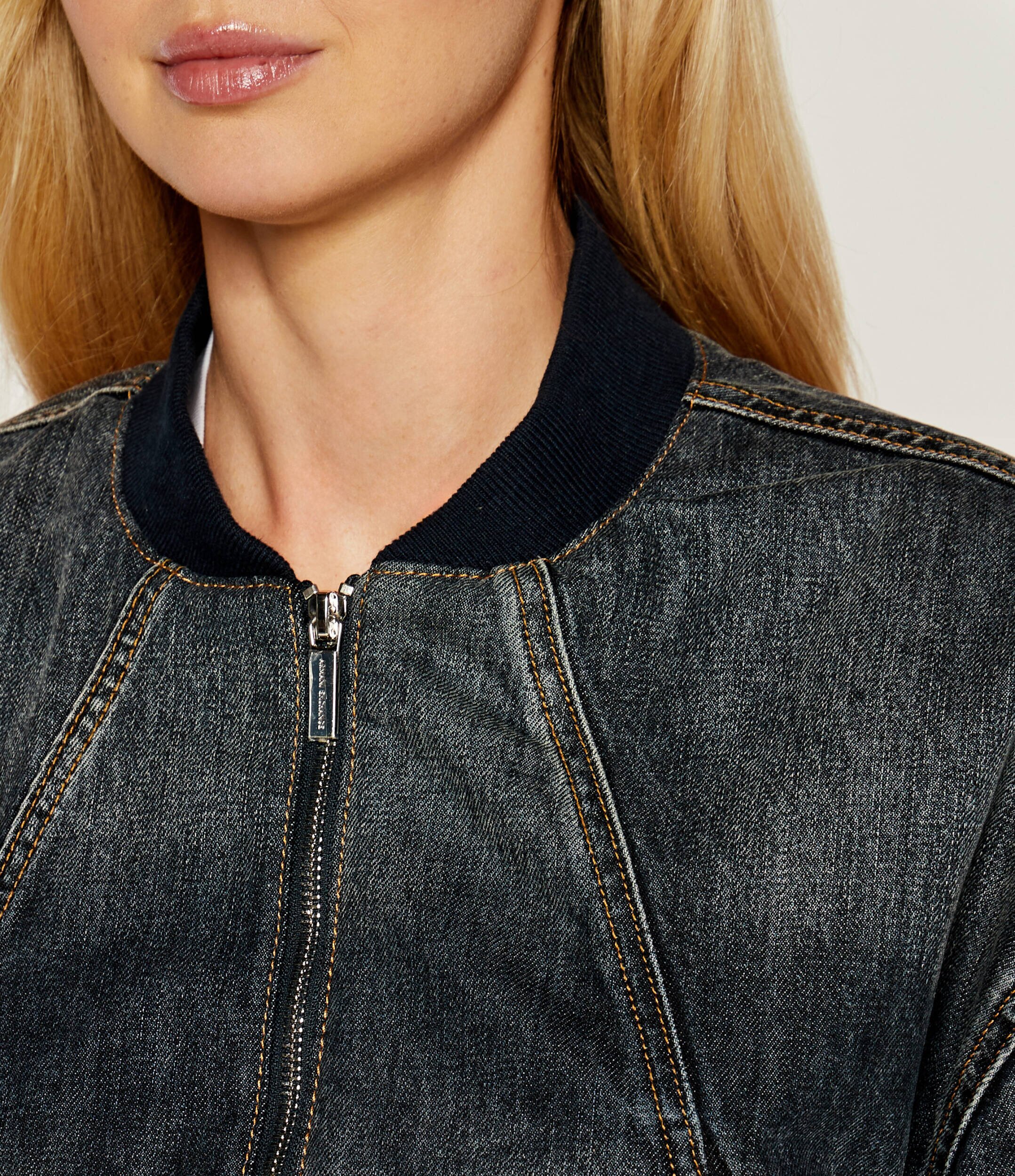 Armani Exchange De blugi geacă bomber | Cropped Fit