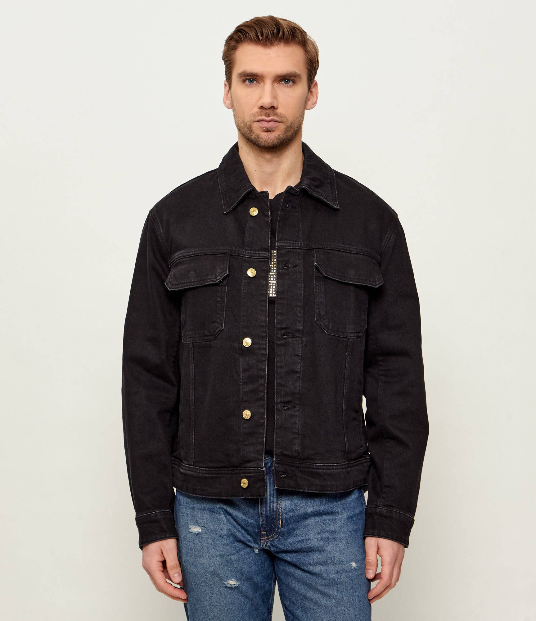 Armani Exchange De blugi geacă | Relaxed fit