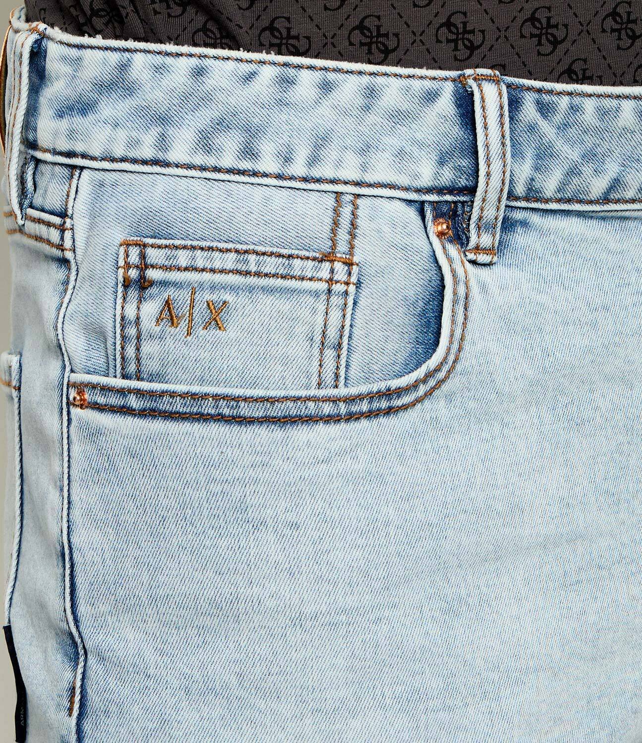 Armani Exchange De blugi pantaloni scurți J65 | Slim Fit