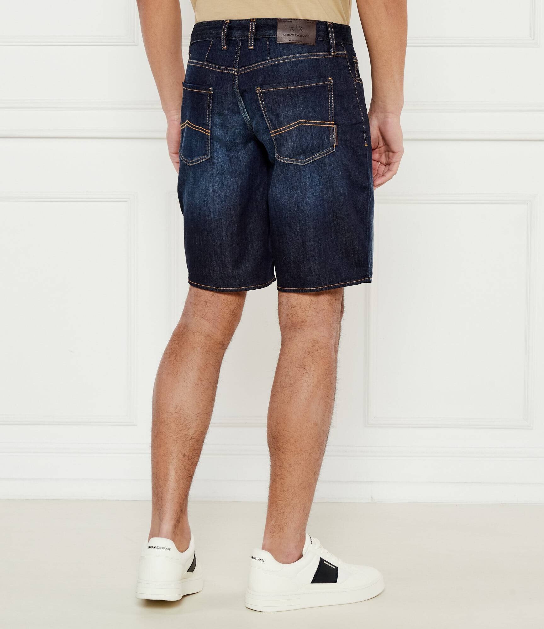 Armani Exchange De blugi pantaloni scurți J65 | Slim Fit