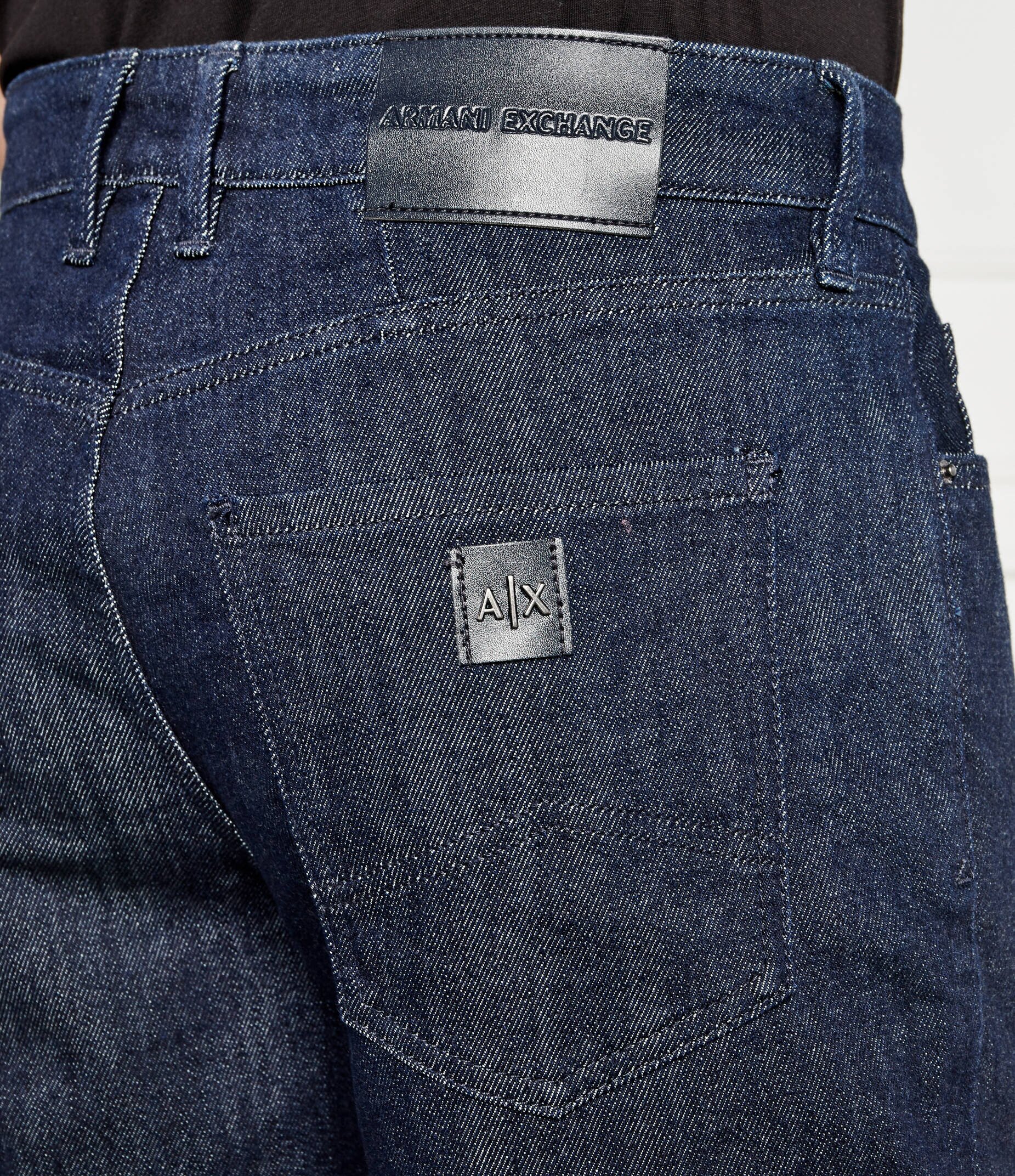 Armani Exchange De blugi pantaloni scurți | Regular Fit