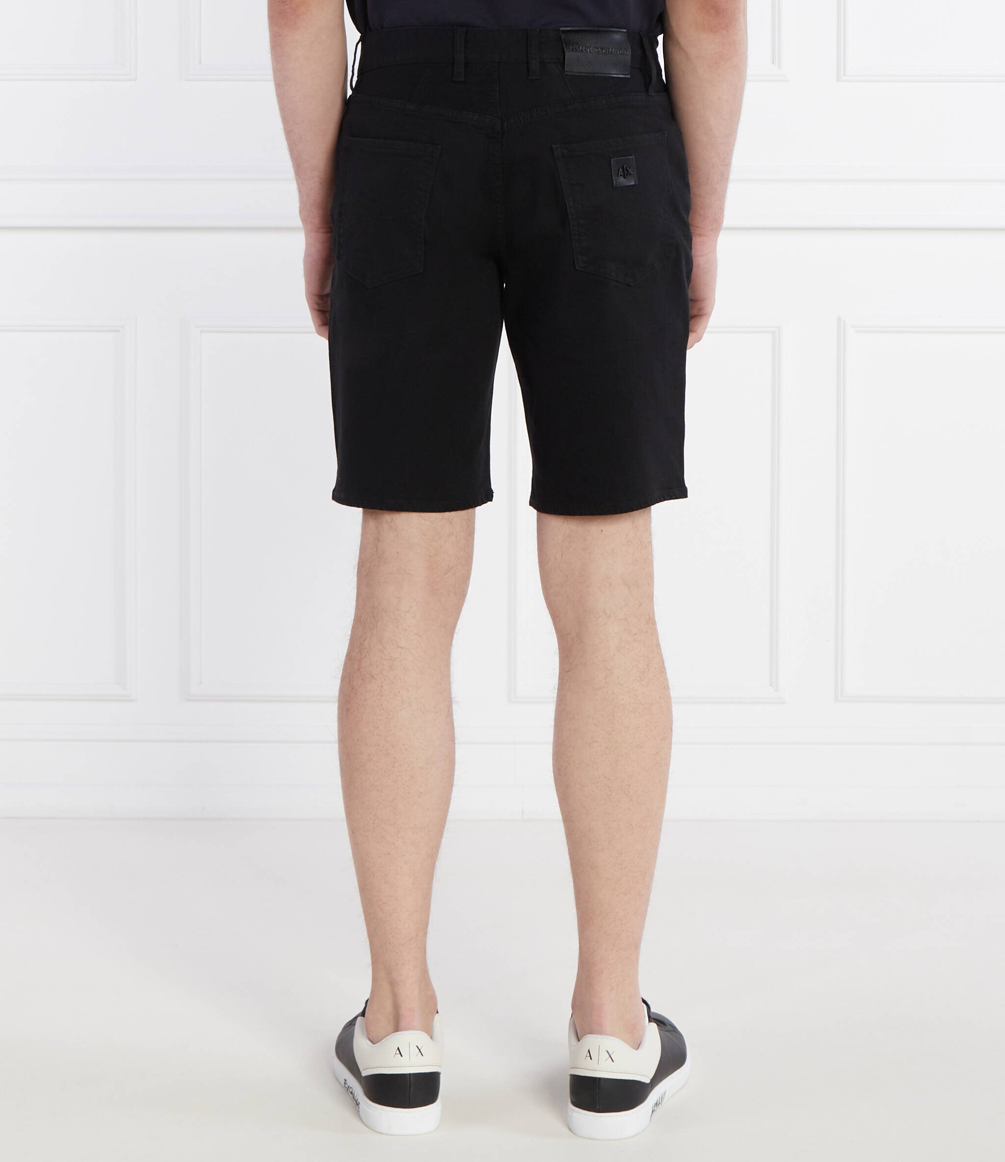 Armani Exchange De blugi pantaloni scurți | Slim Fit