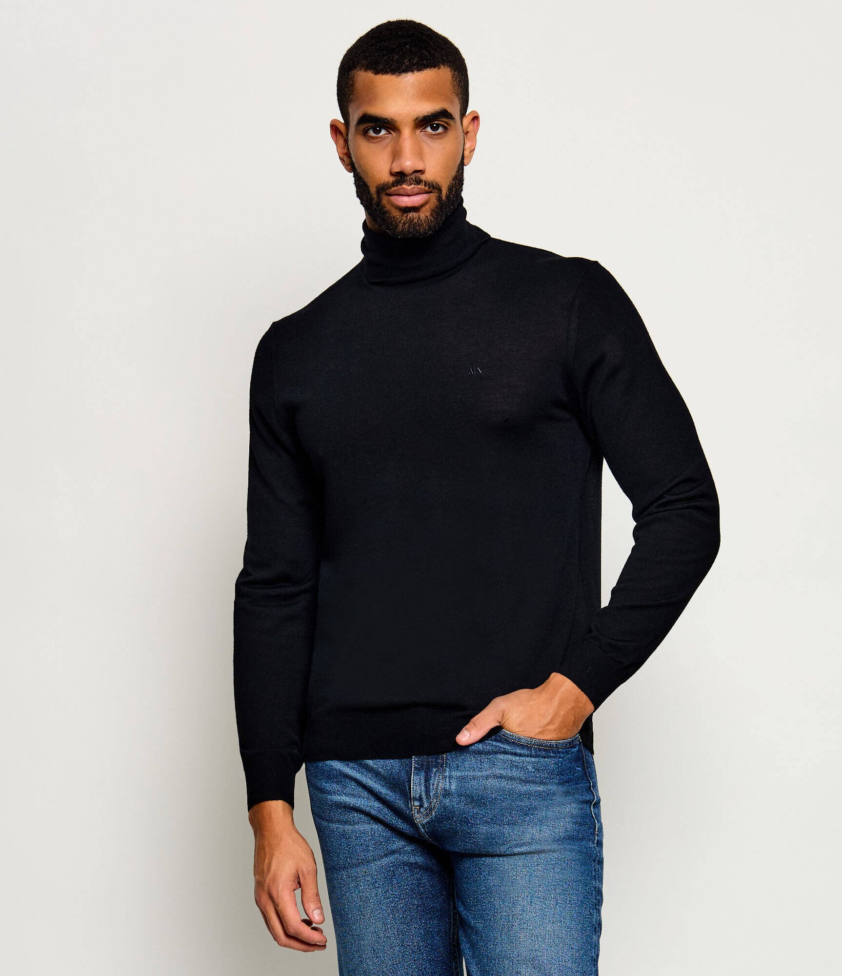 Armani Exchange De lână maletă | Slim Fit