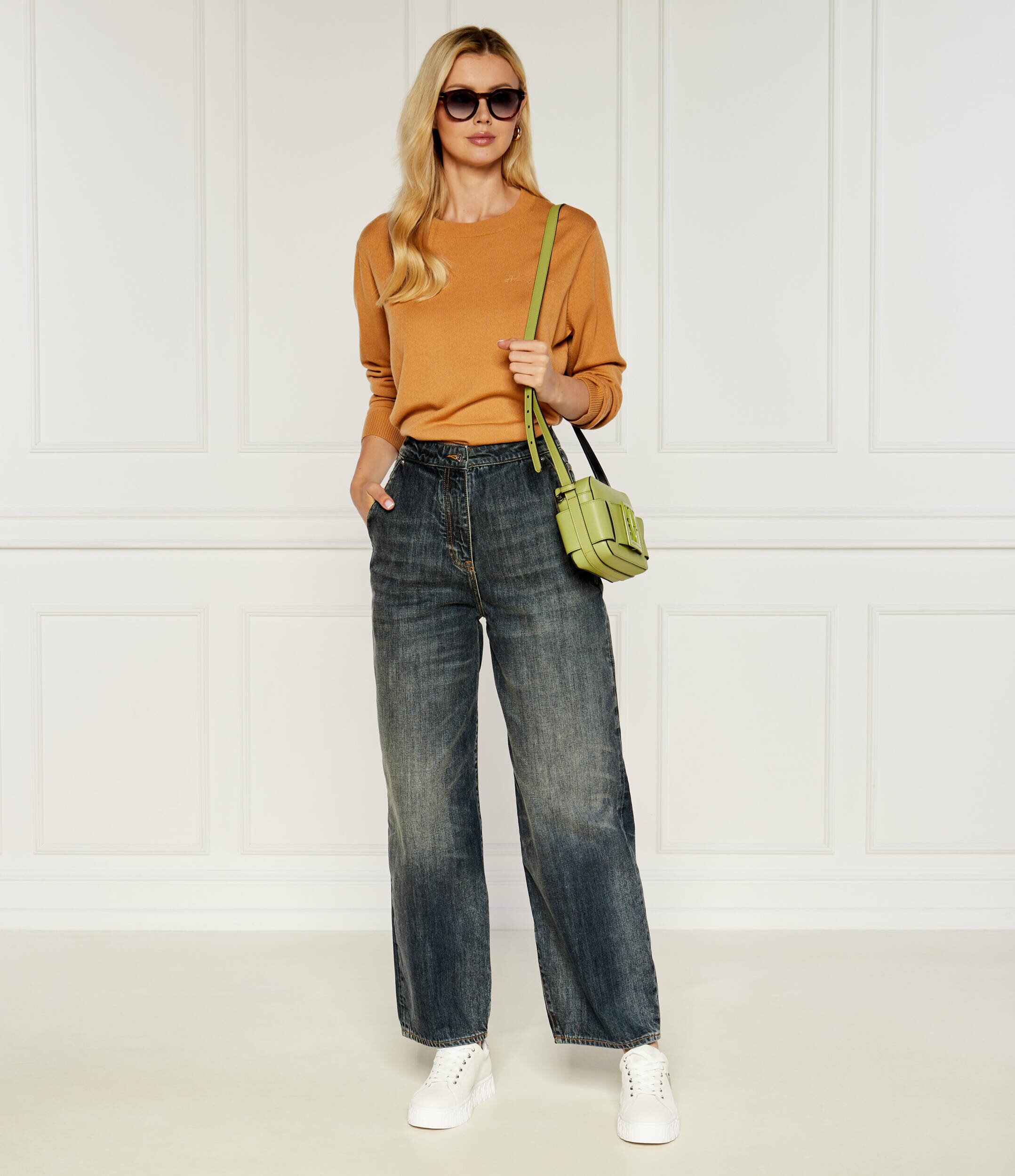 Armani Exchange De lână pulover | Regular Fit