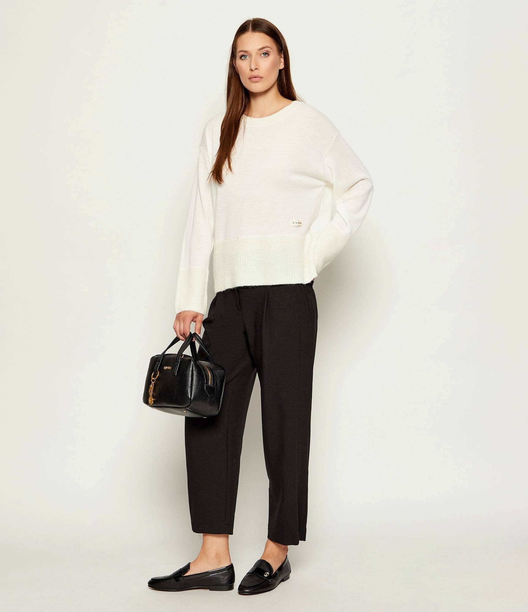 Armani Exchange De lână pulover | Relaxed fit
