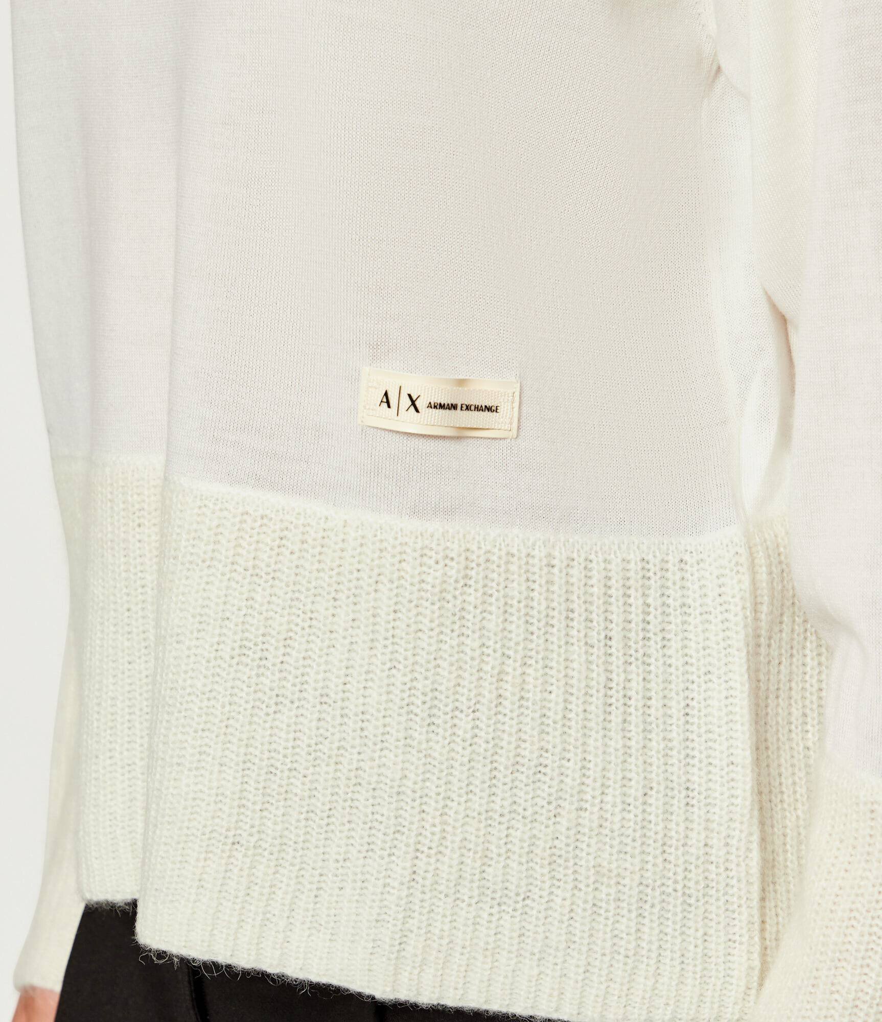 Armani Exchange De lână pulover | Relaxed fit