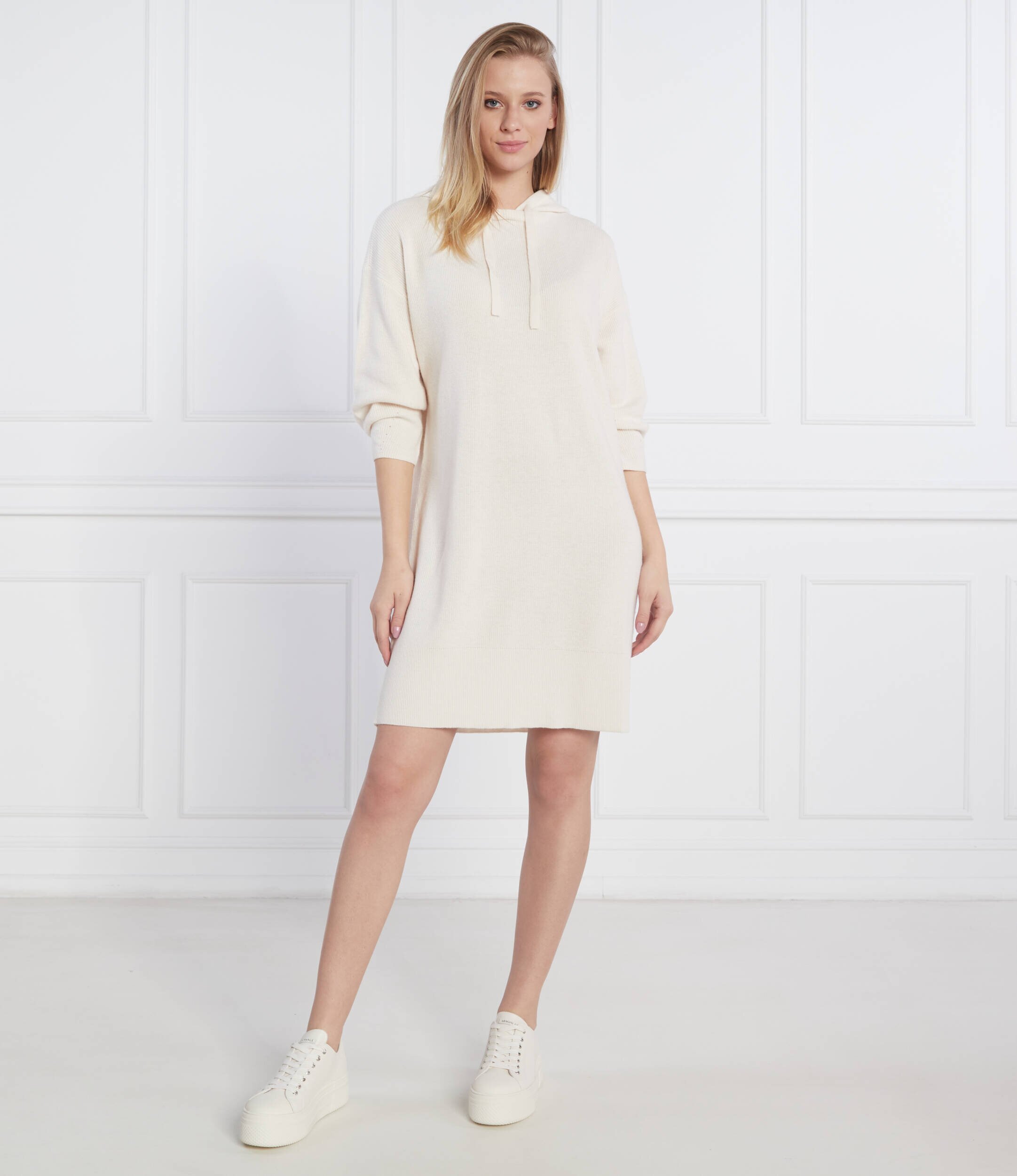 Armani Exchange de lână rochie vestito