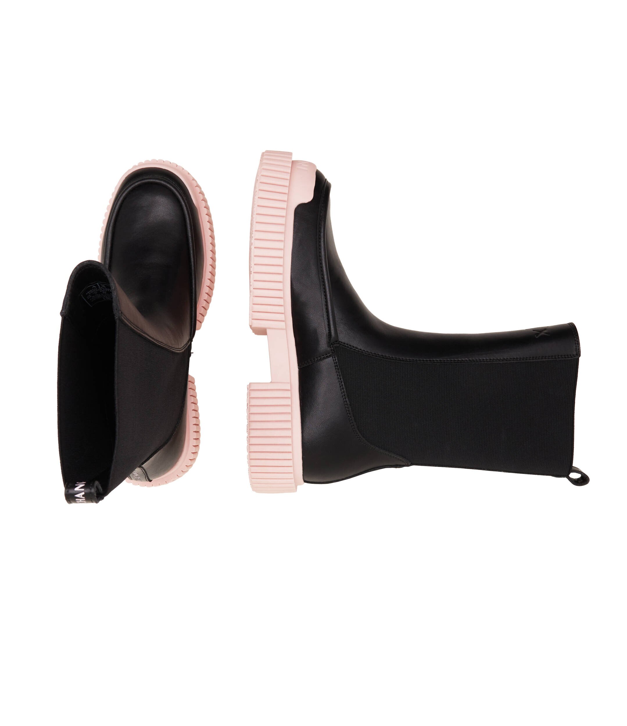 Armani Exchange De piele ghete chelsea