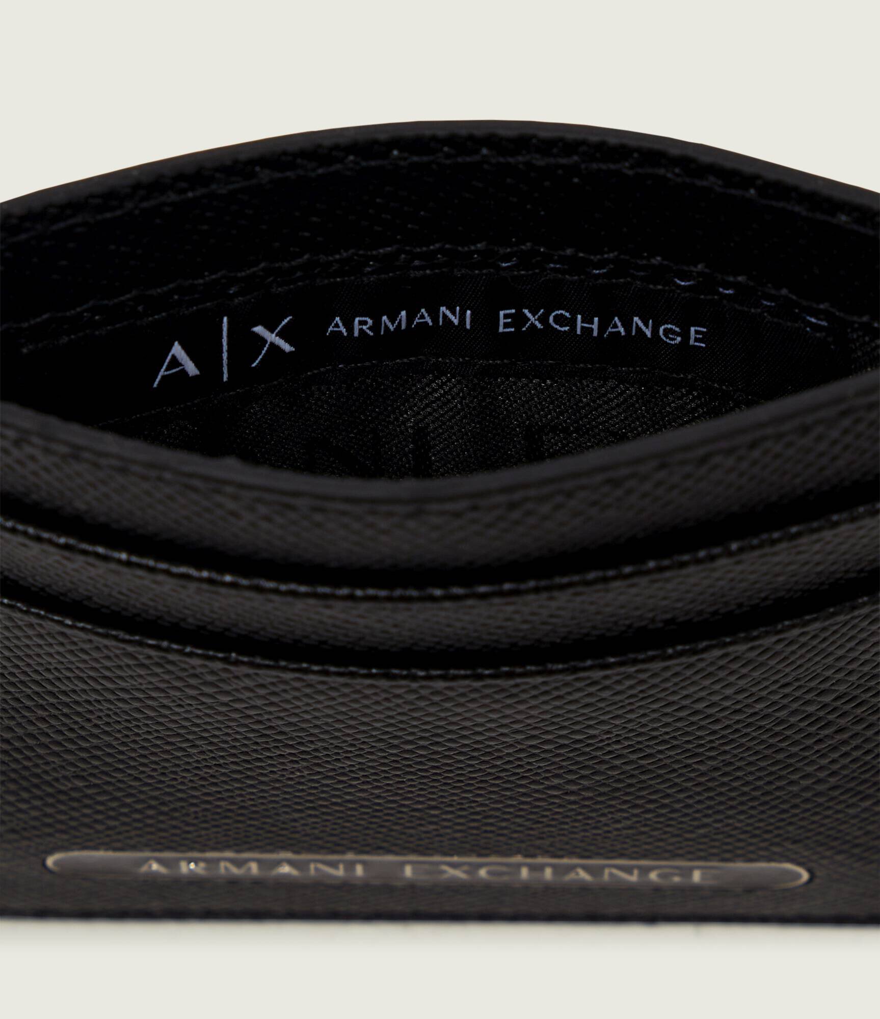 Armani Exchange De piele husă pentru carduri