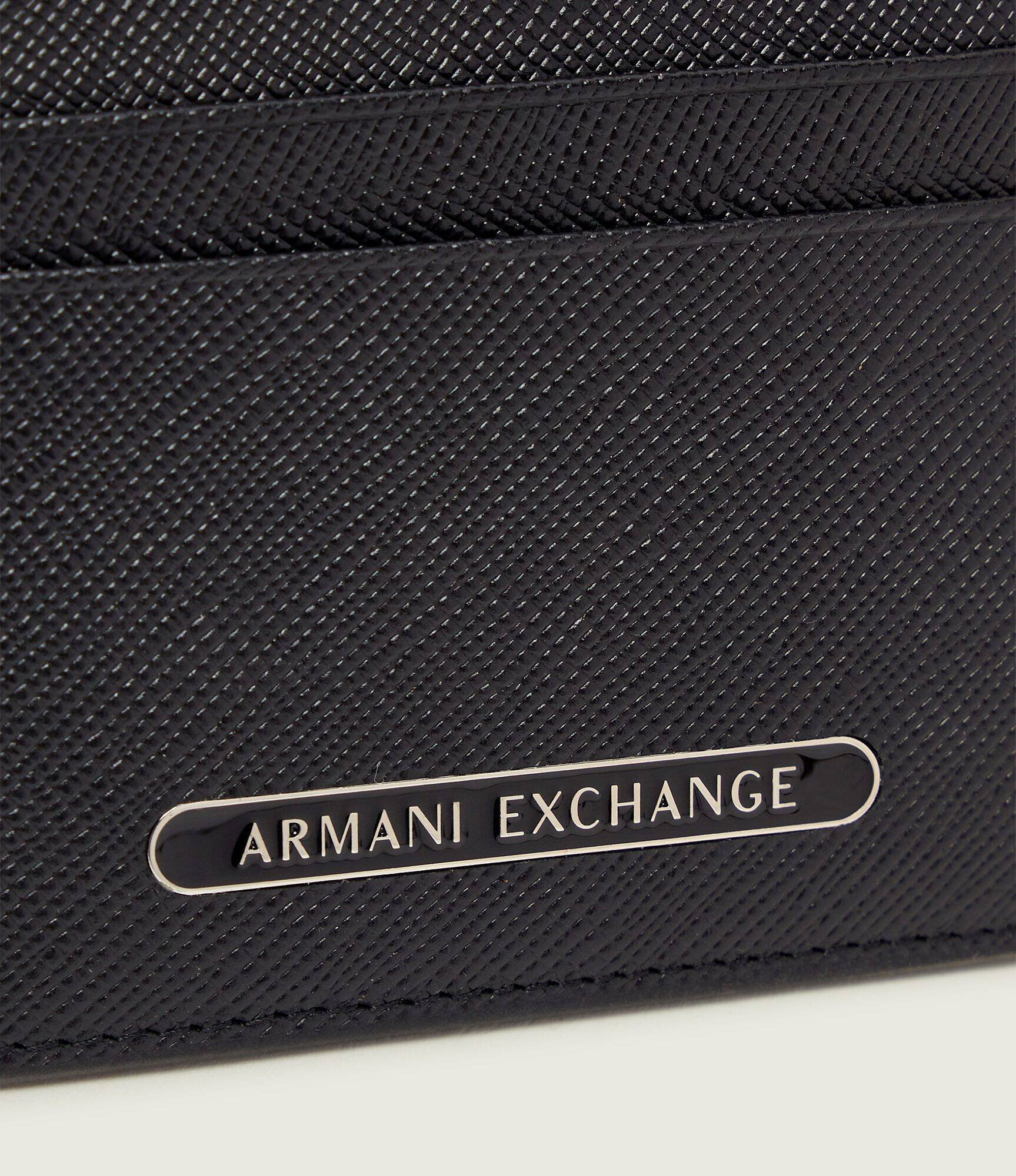 Armani Exchange De piele husă pentru carduri