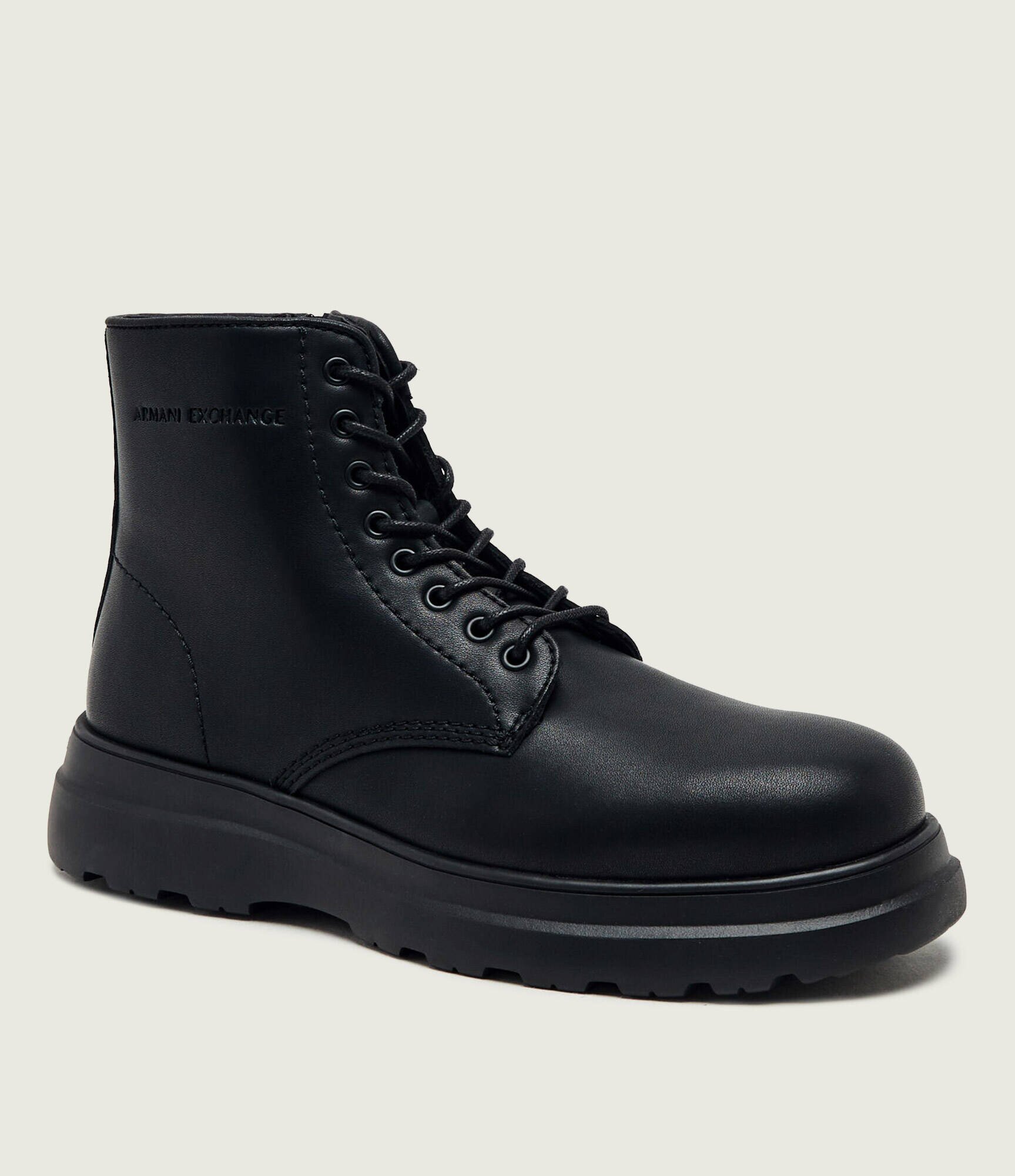 Armani Exchange De piele încălțăminte înaltă