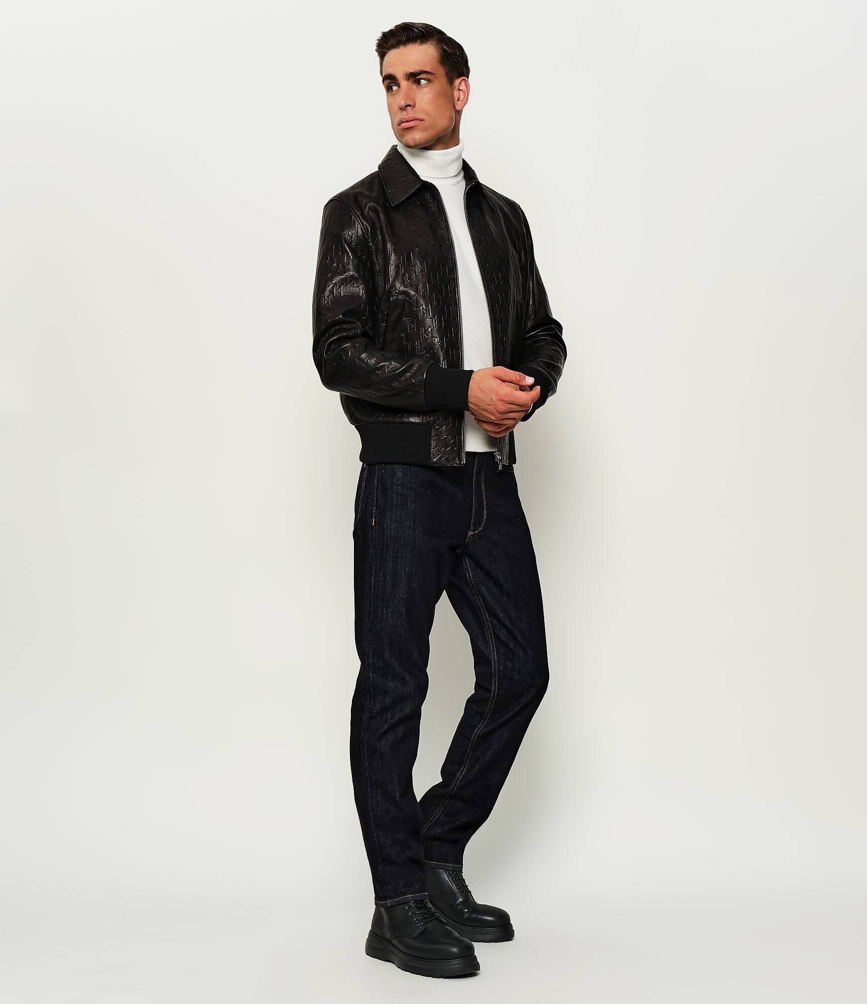 Armani Exchange De piele încălțăminte înaltă