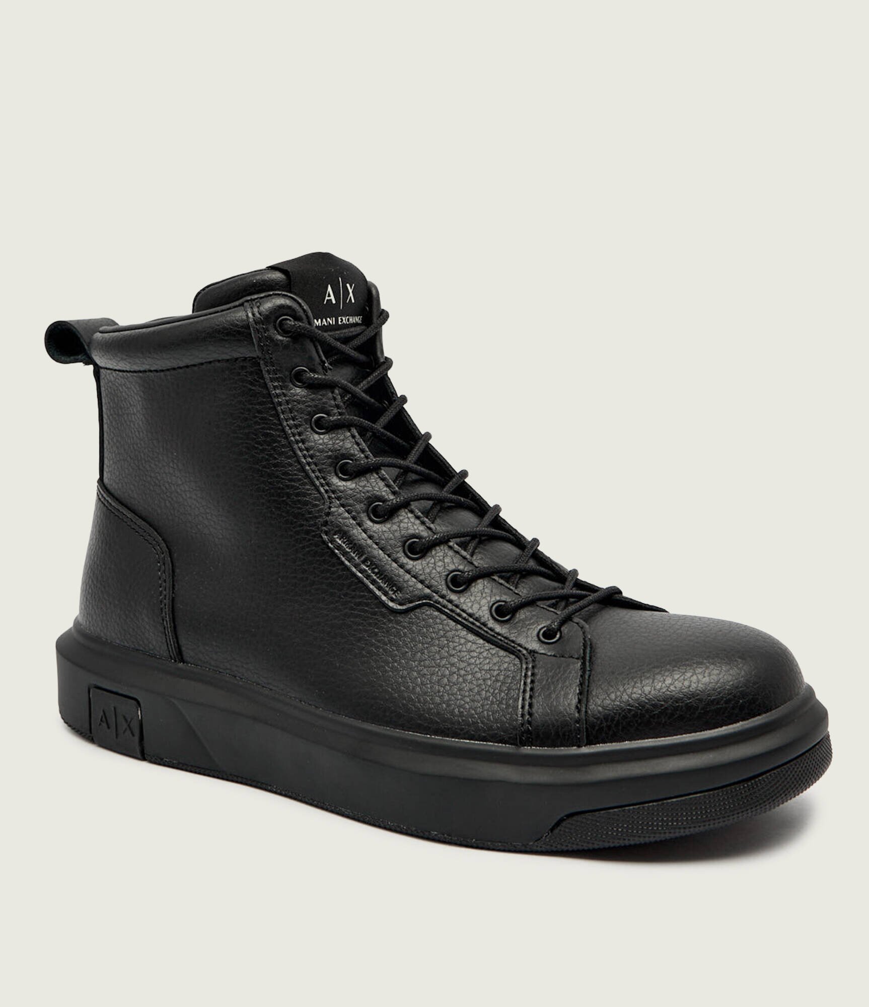 Armani Exchange De piele încălțăminte înaltă