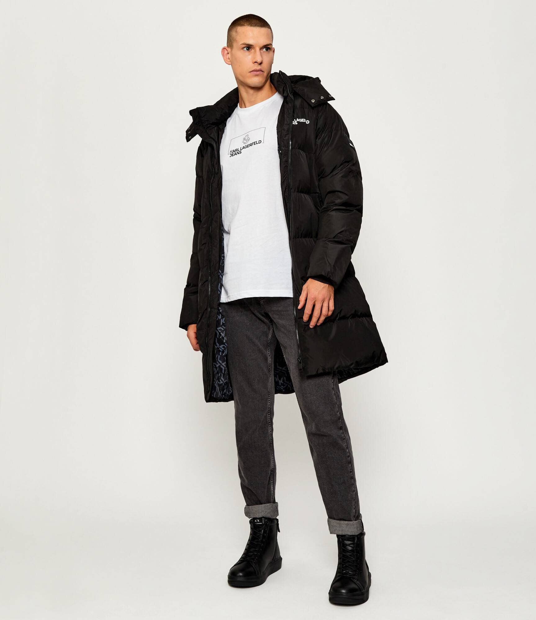 Armani Exchange De piele încălțăminte înaltă