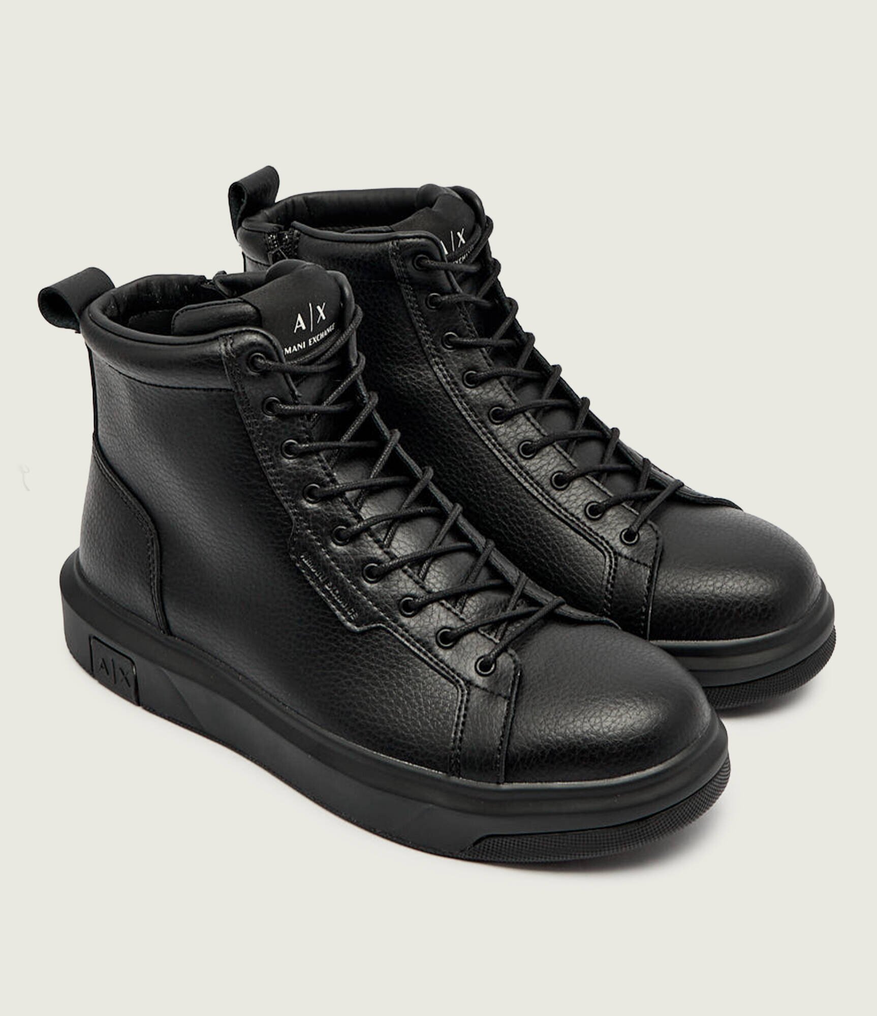 Armani Exchange De piele încălțăminte înaltă