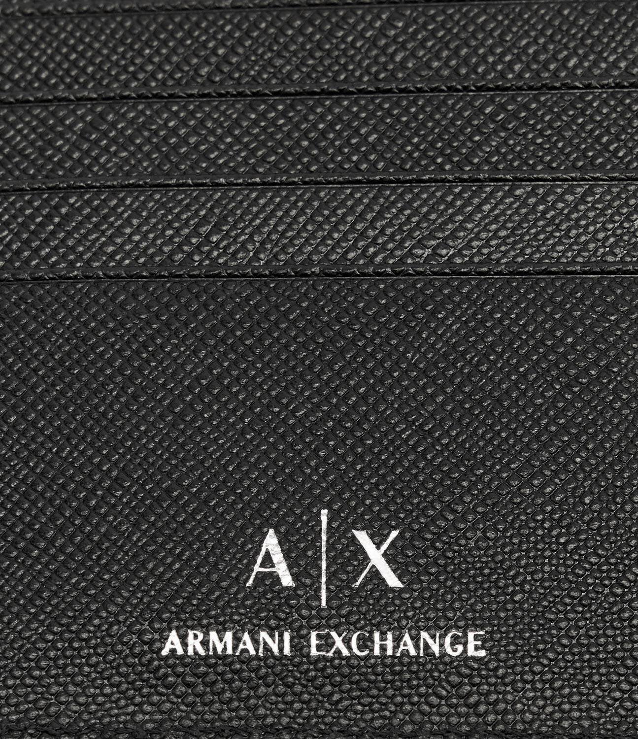 Armani Exchange De piele portofel + breloc