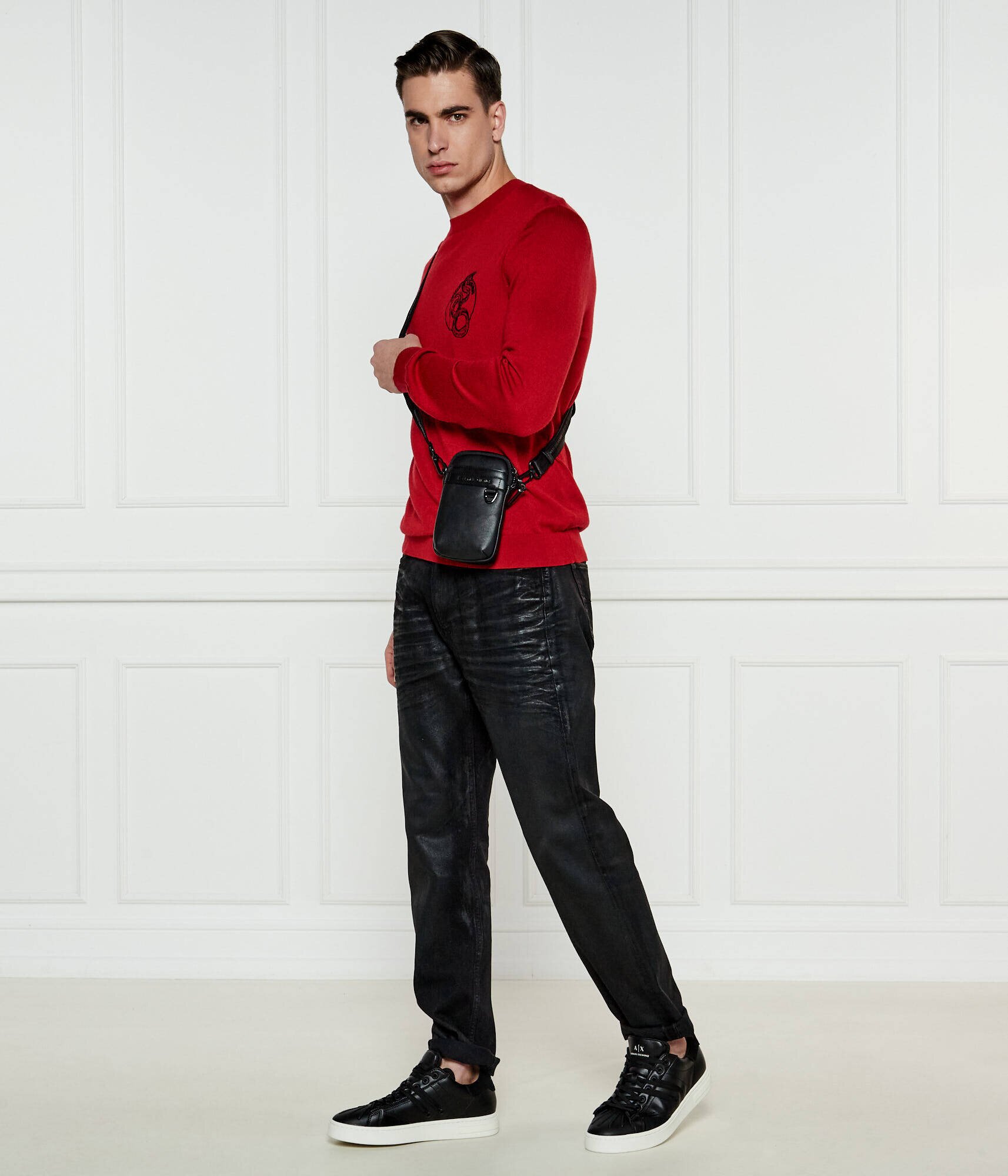 Armani Exchange De piele sneakers