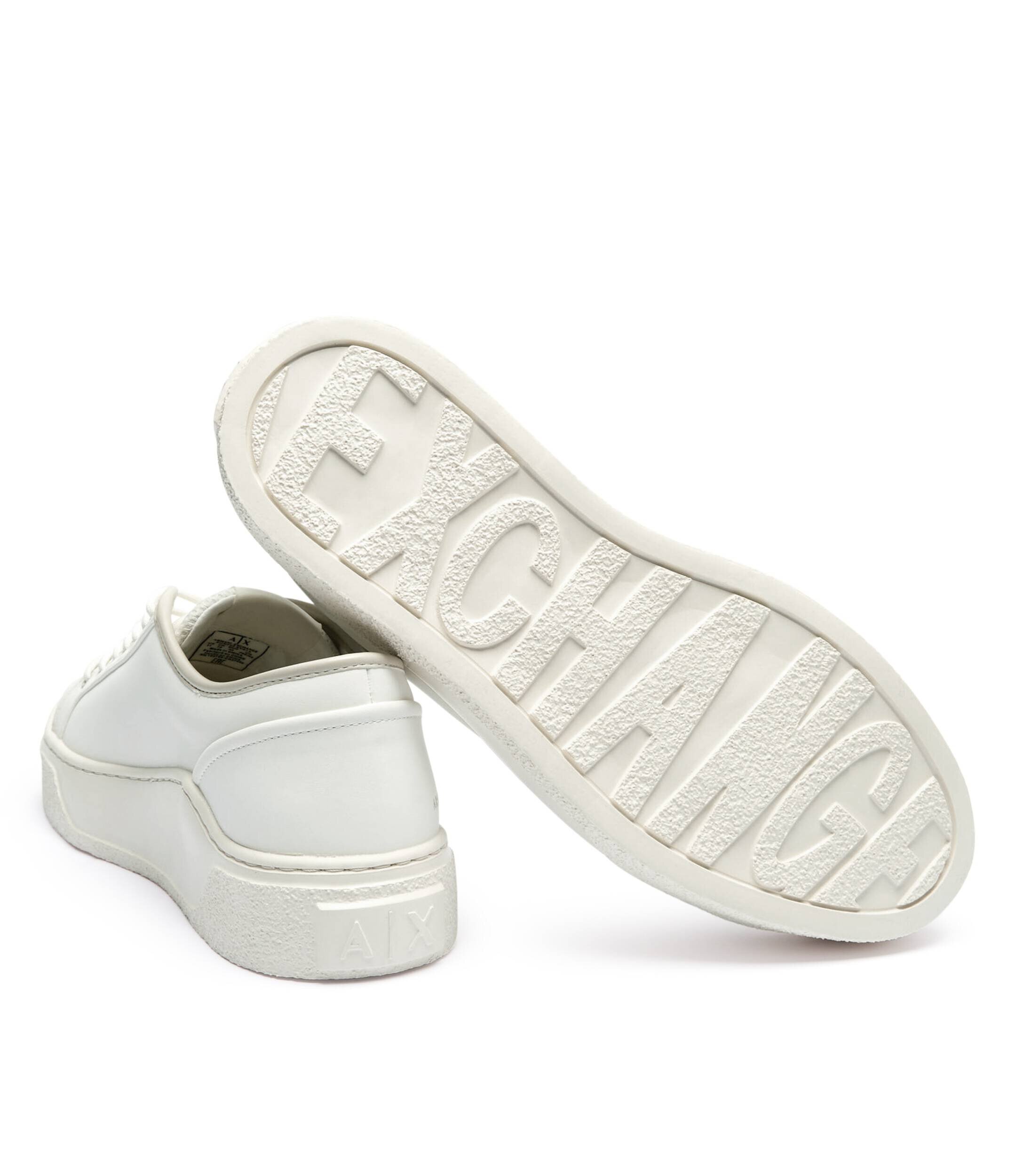 Armani Exchange De piele sneakers ENGLISH