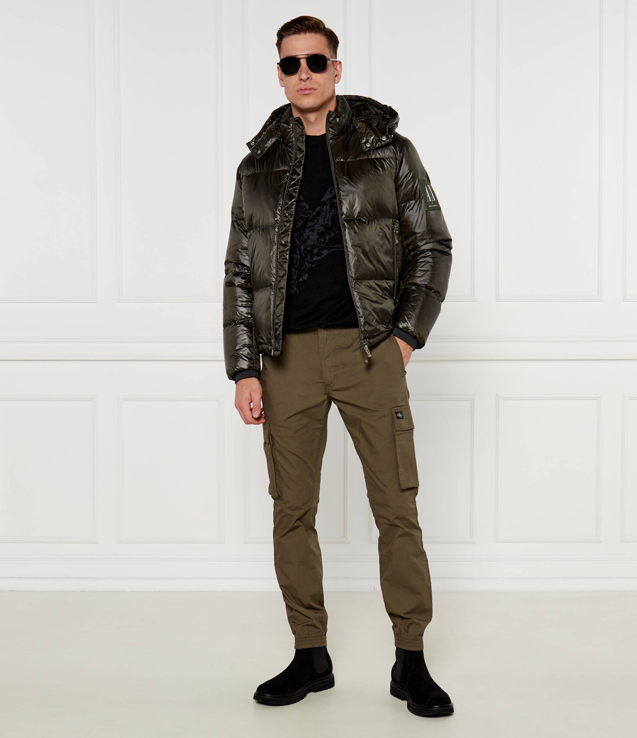 Armani Exchange De puf geacă | Regular Fit