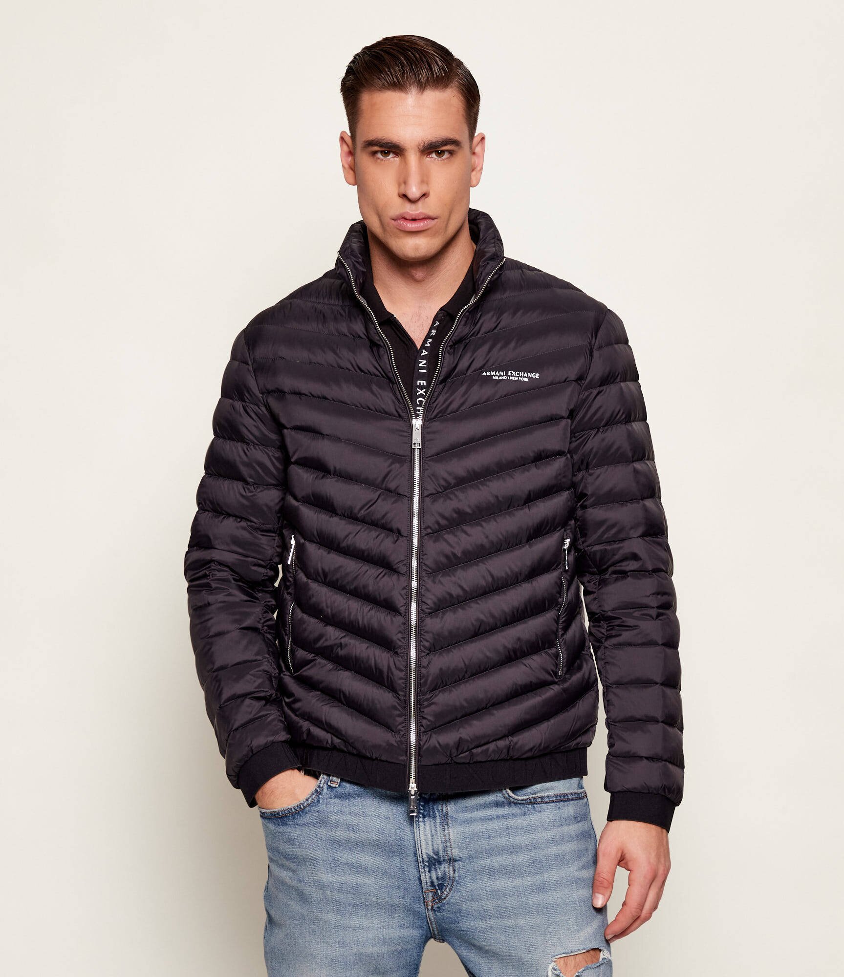 Armani Exchange De puf geacă | Regular Fit