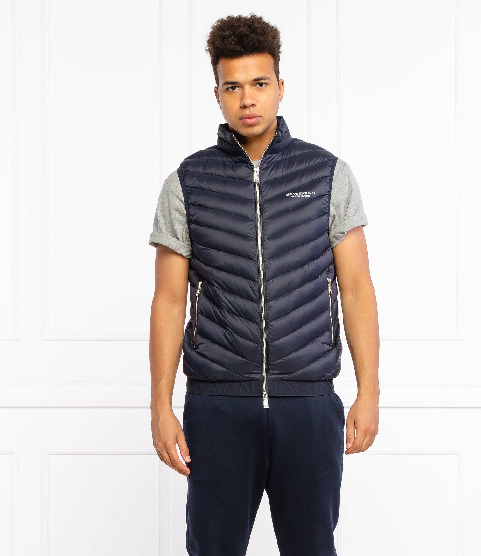 Armani Exchange De puf vestă | Regular Fit