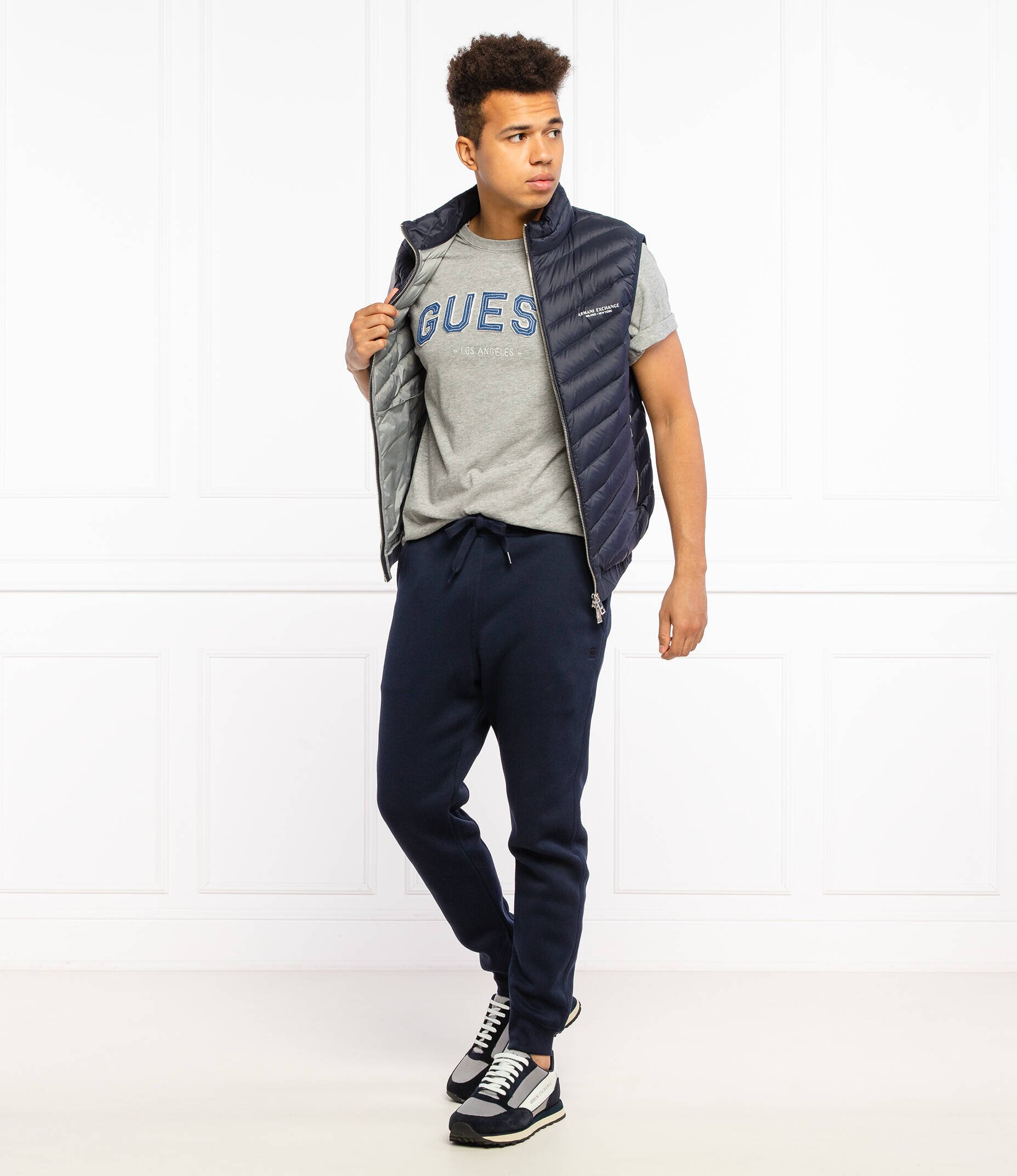 Armani Exchange De puf vestă | Regular Fit