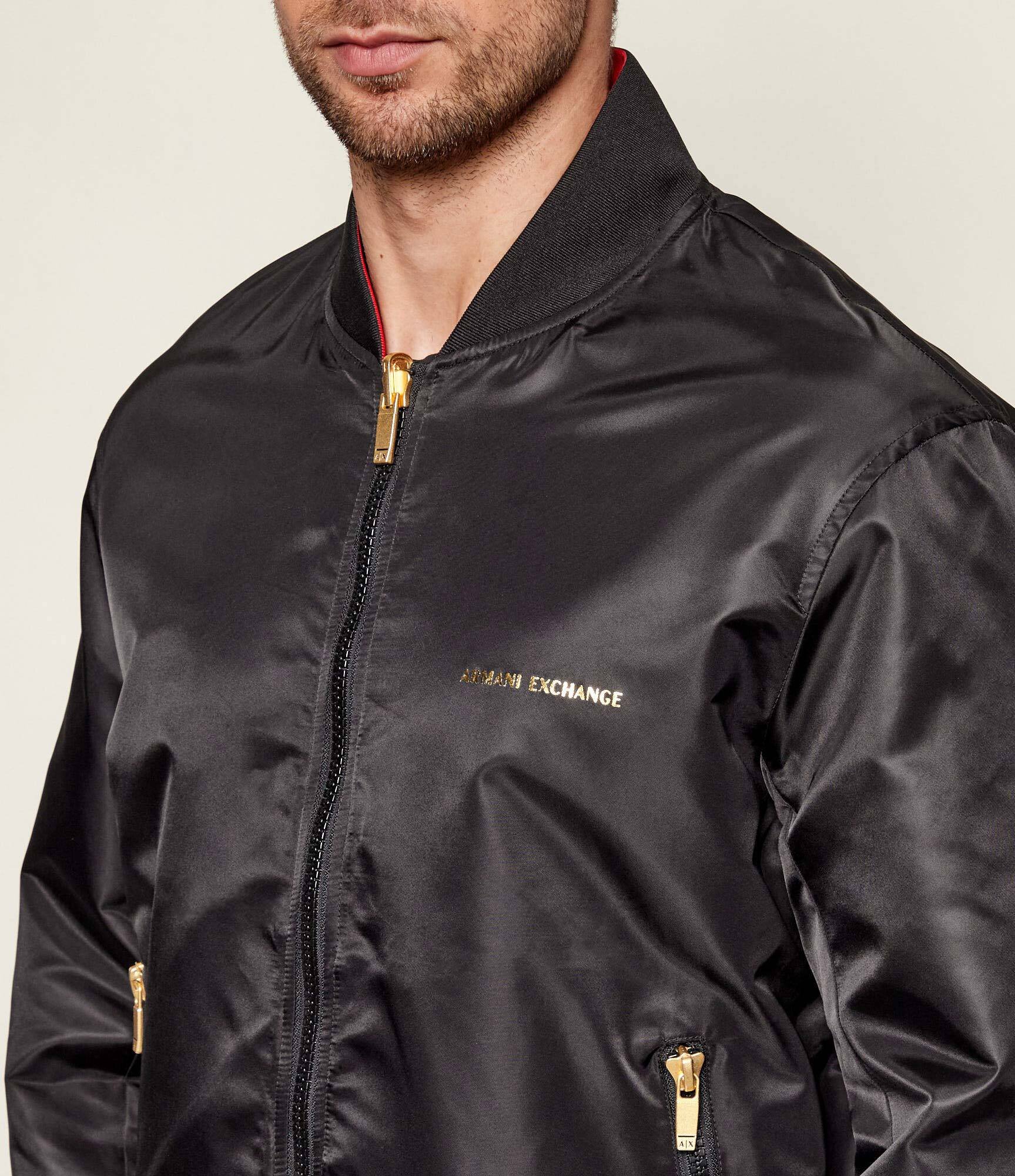 Armani Exchange Geacă cu două fețe bomber | regular fit