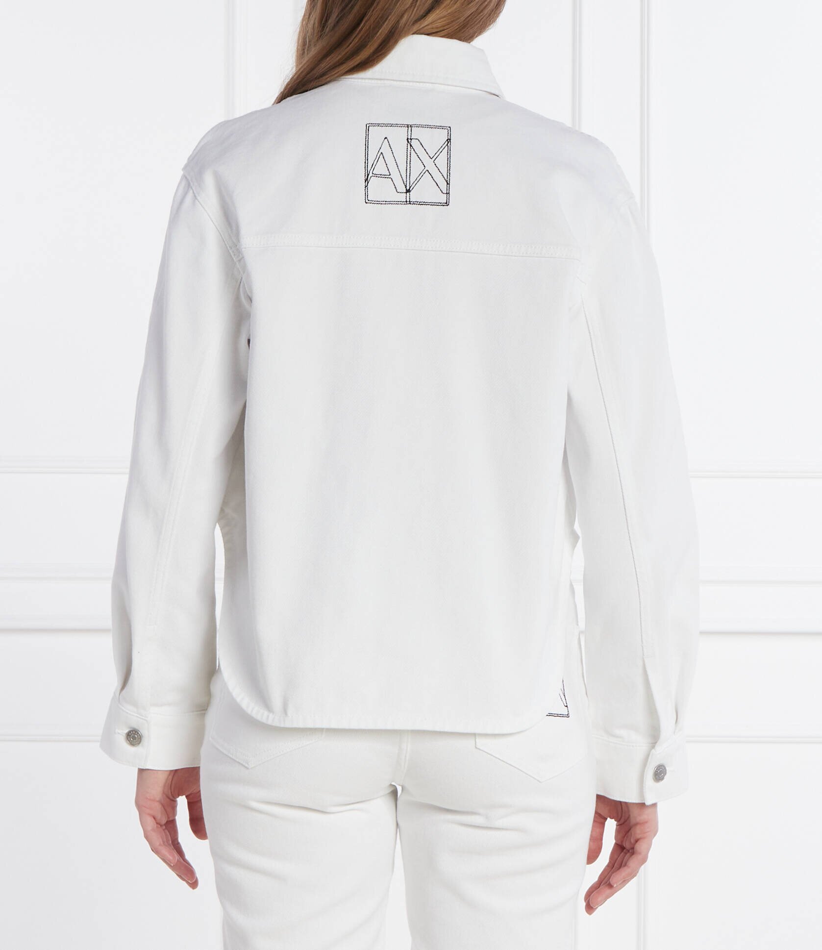 Armani Exchange Geacă de blug | Cropped Fit