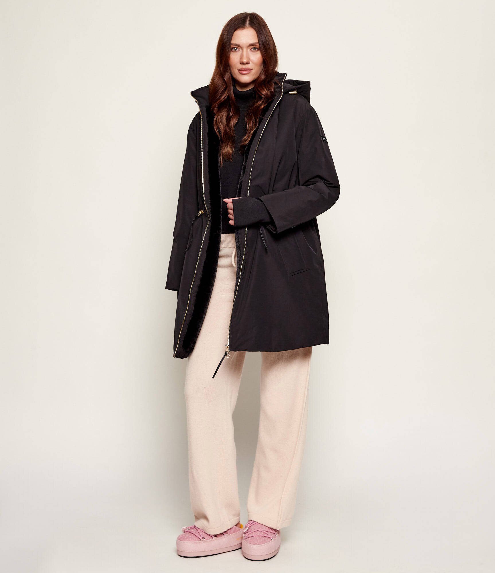 Armani Exchange Geacă parka | Loose fit
