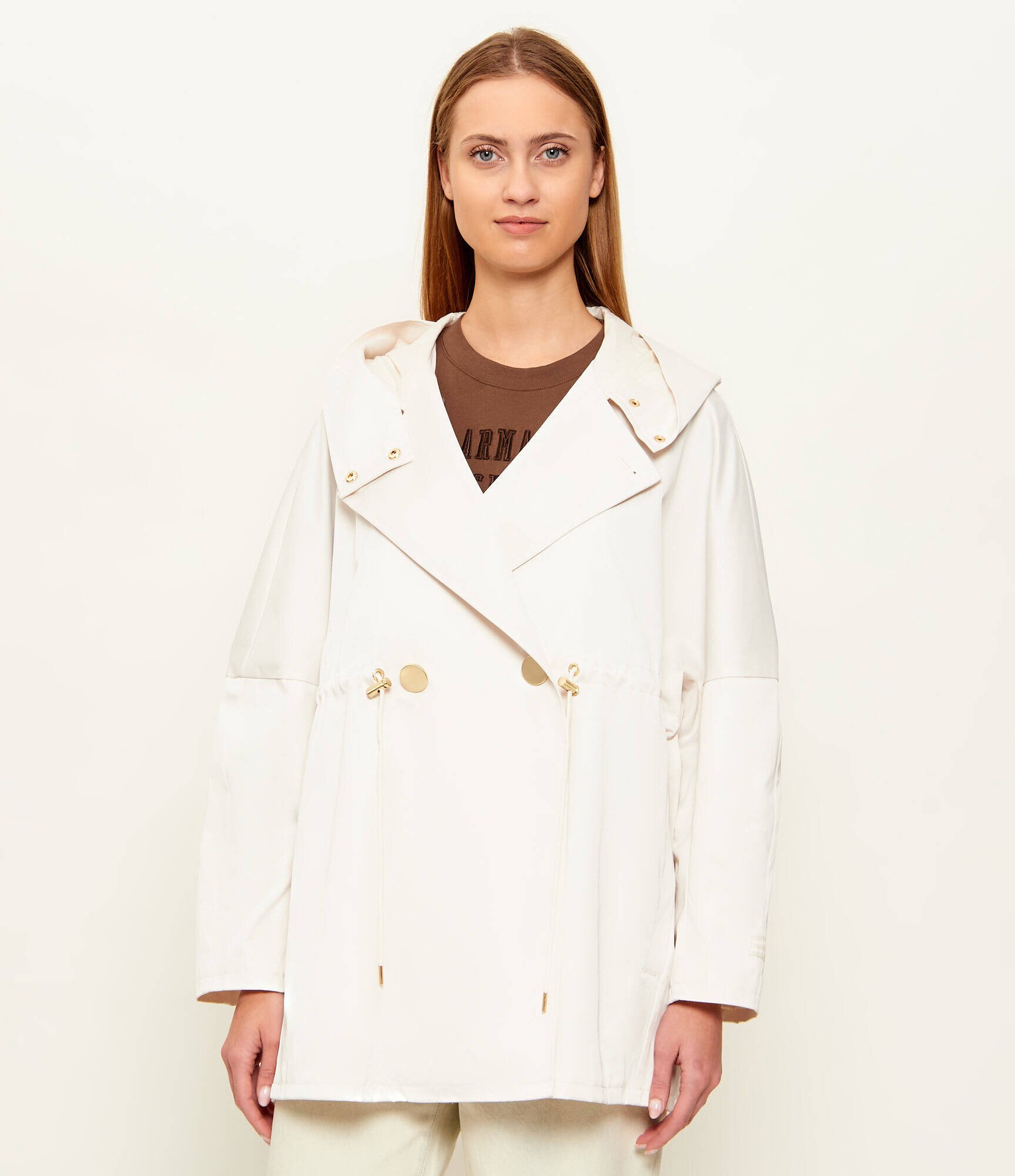 Armani Exchange Geacă parka | Oversize fit