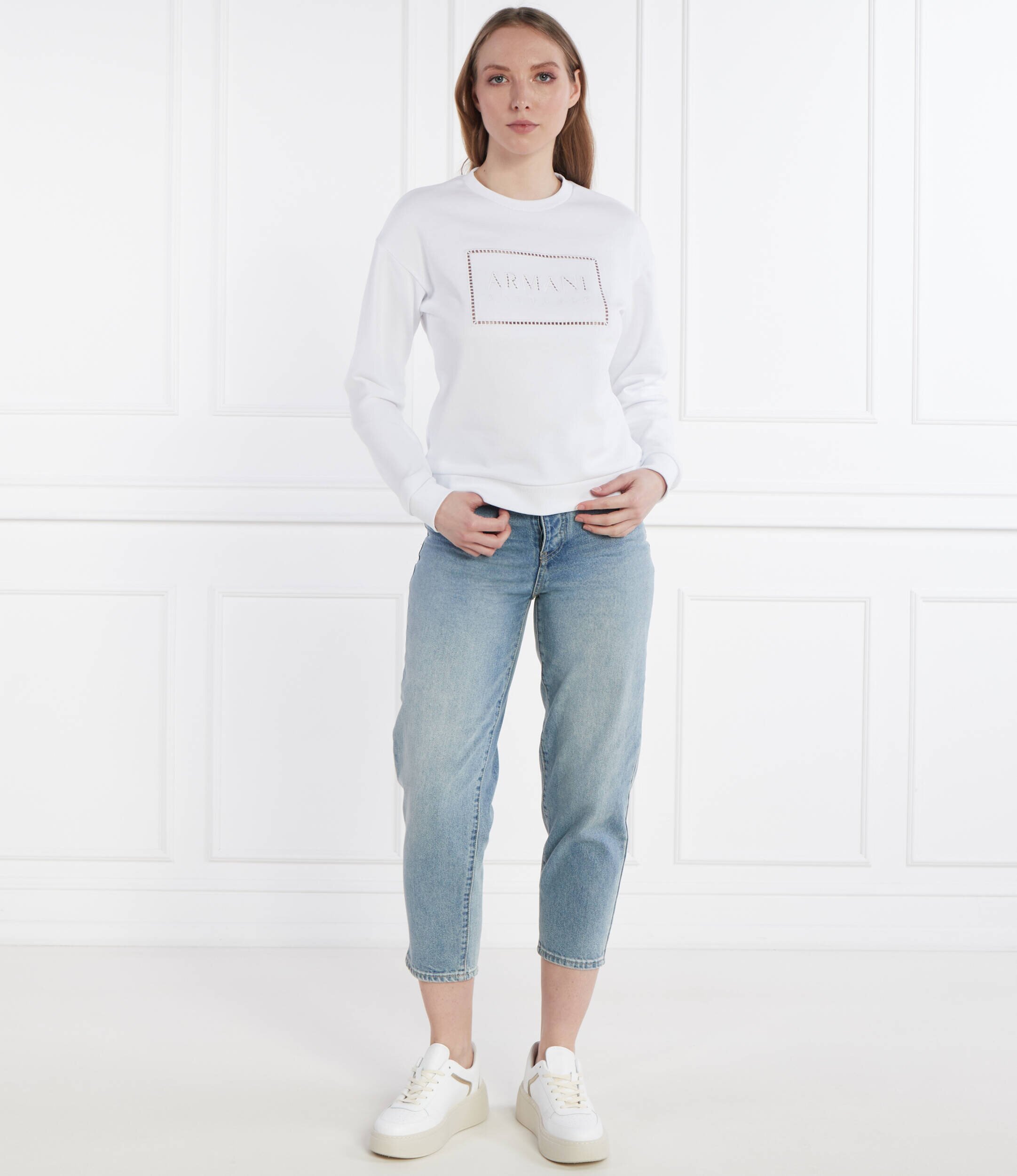 Armani Exchange Hanorac | Straight fit