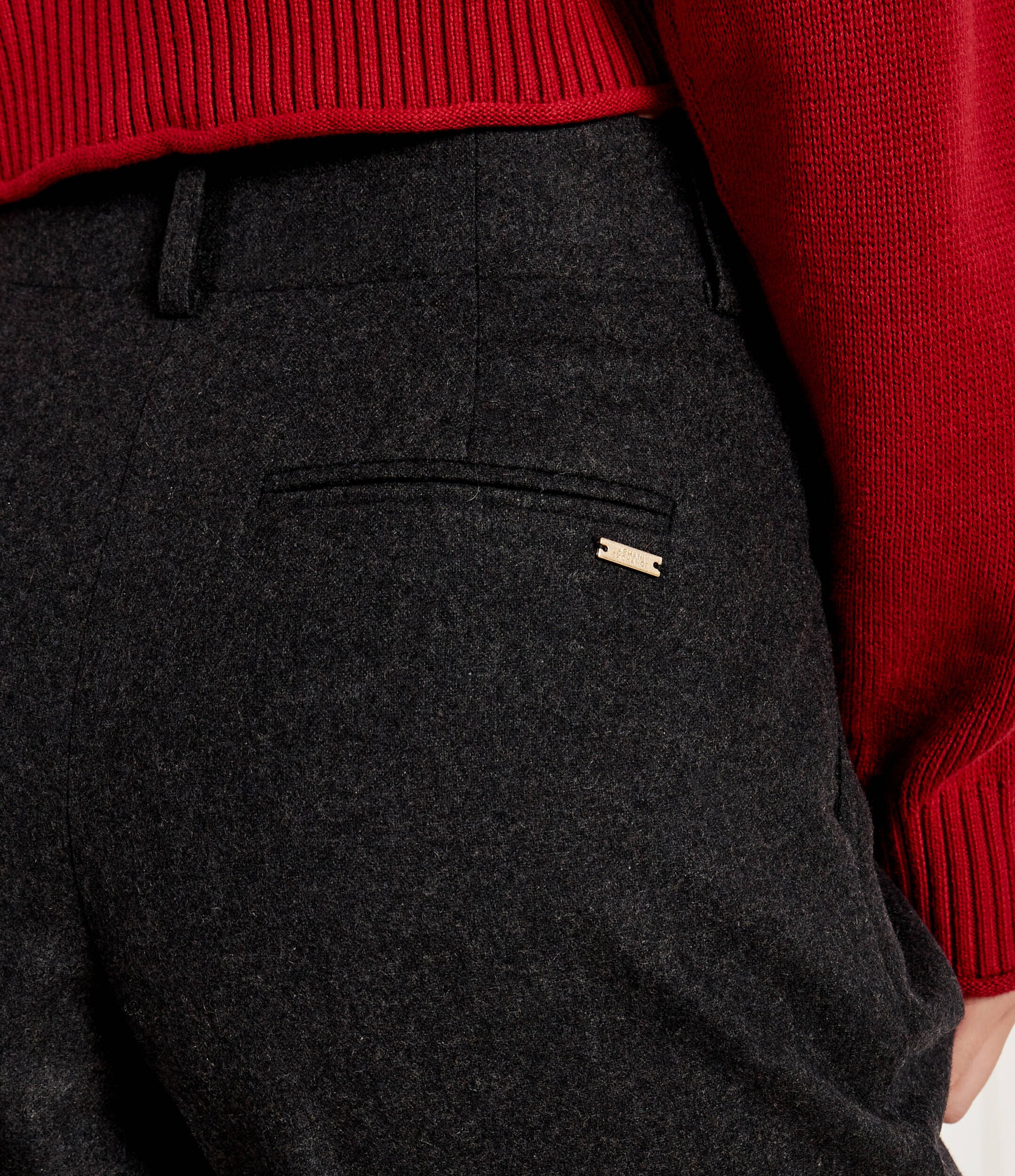 Armani Exchange Pantaloni chino | Regular Fit cu adaos de lână