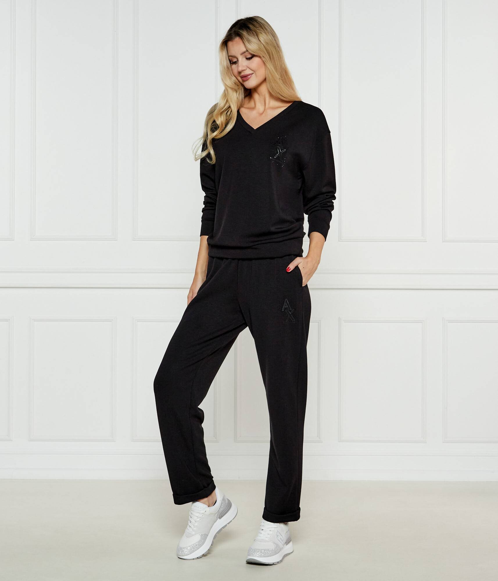 Armani Exchange Pantaloni de trening | Loose fit